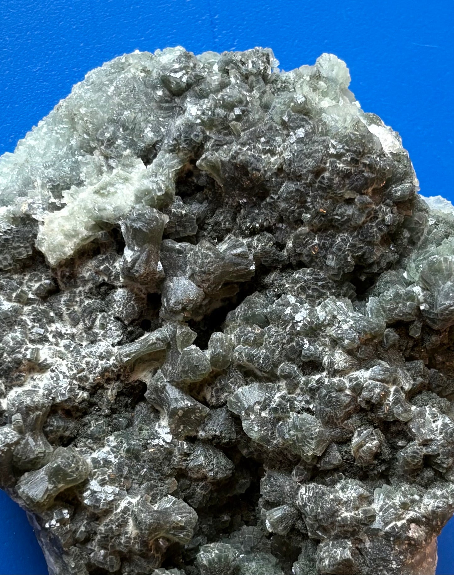 Prehnite and Epidote Cluster