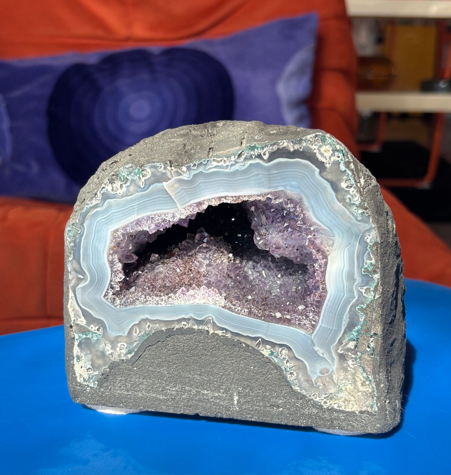 Amethyst Mini Geode Cathedral