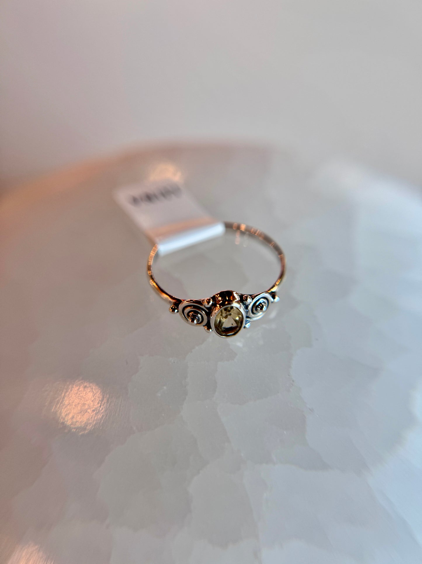 Citrine Ring Size 10 | sterling silver .925