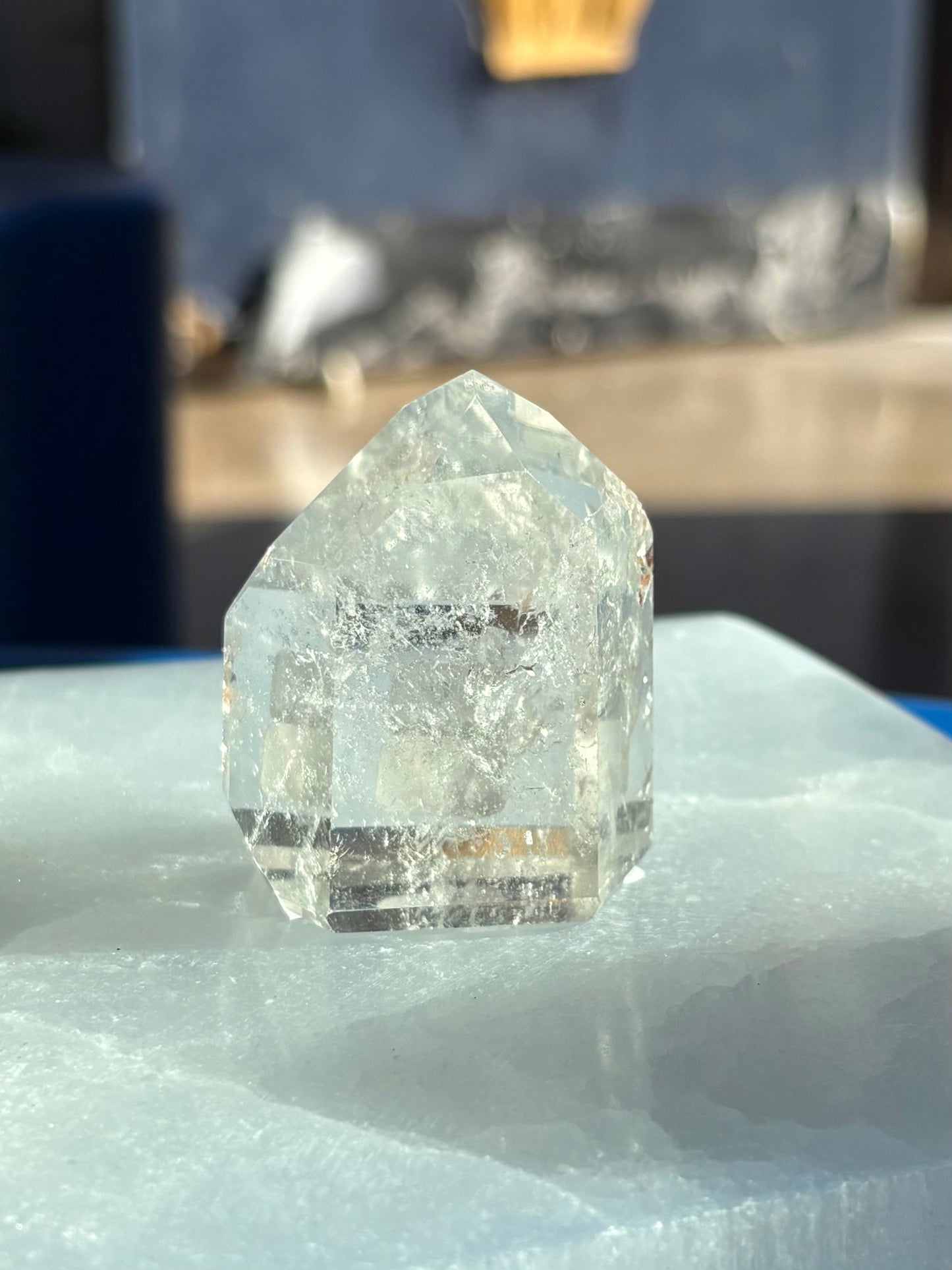 Clear Quartz Tower