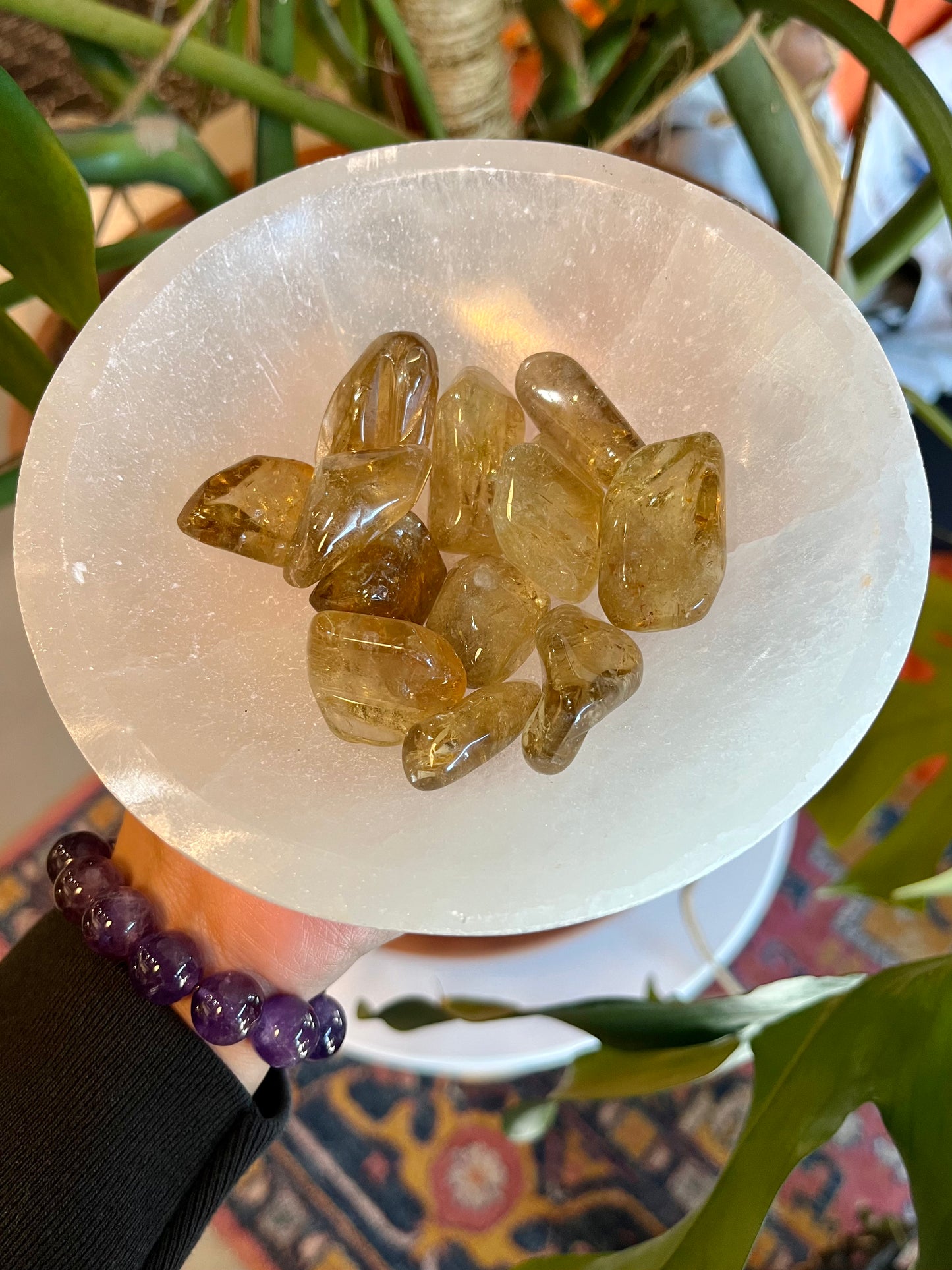 Citrine Tumble- Small (ultra high grade)