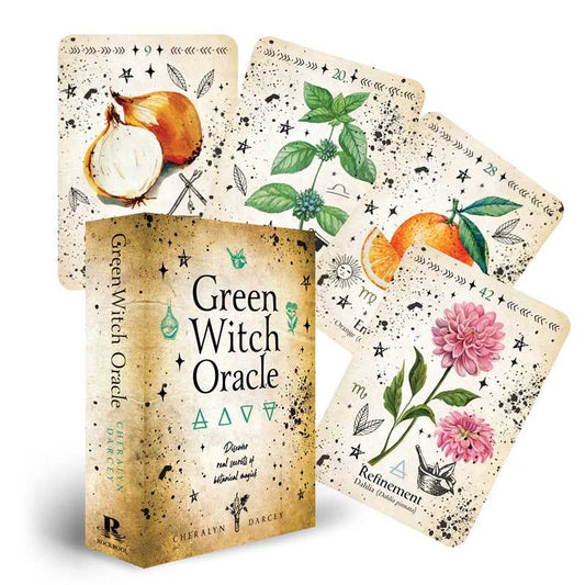 Green Witch Oracle Cards By Cheralyn Darcey