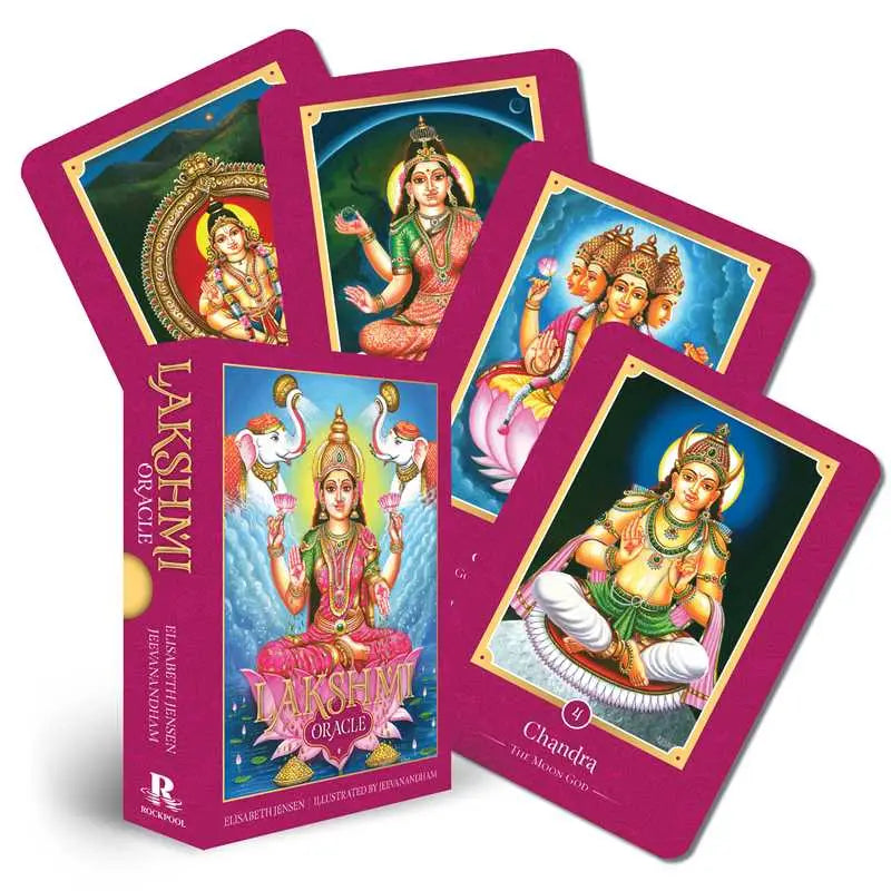 Lakshmi Oracle Deck By Elisabeth Jenseno