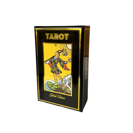 Gilded Tarot & Guide | Classic Tarot Design and Gold Foil