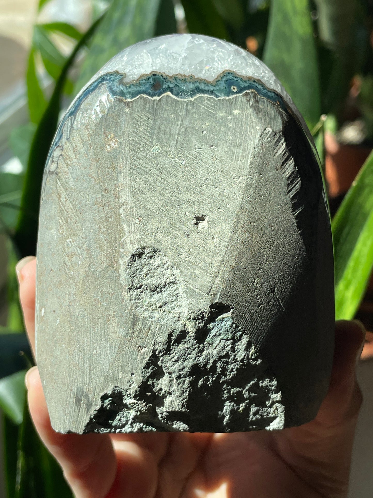 Uruguayan Amethyst Cluster with Cut Base - AMY-C001