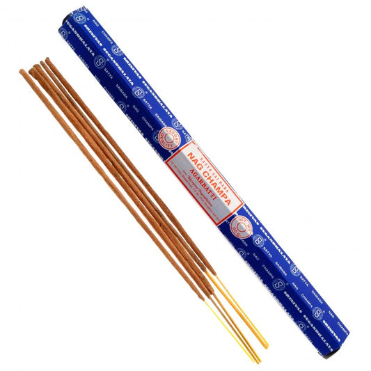 Sai Baba Satya Nag Champa garden Incense XL Sticks 40cm/15.75in