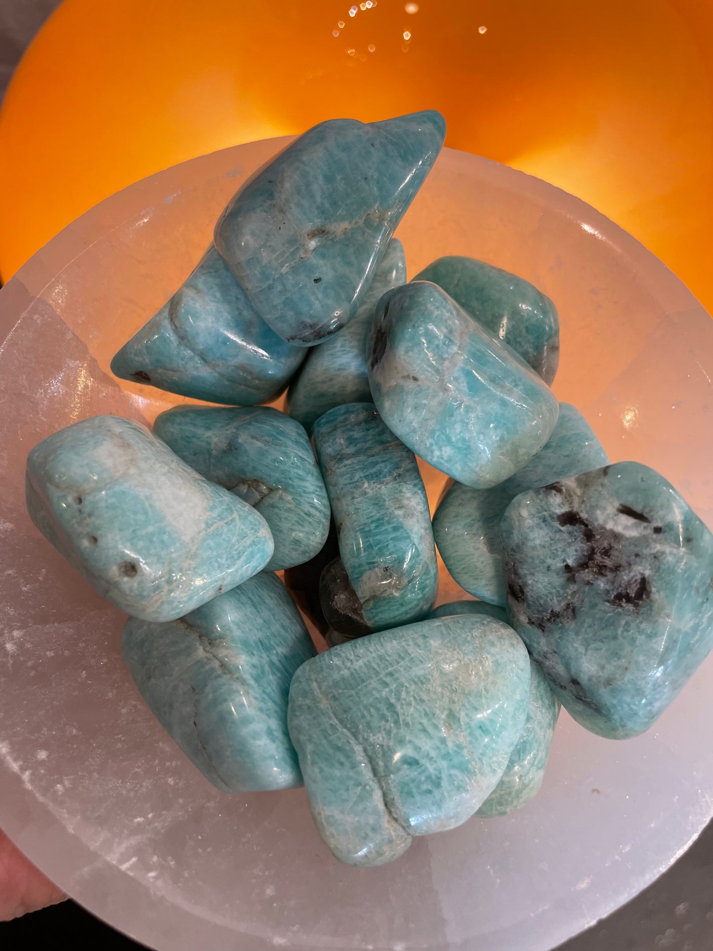 Large Amazonite tumbled