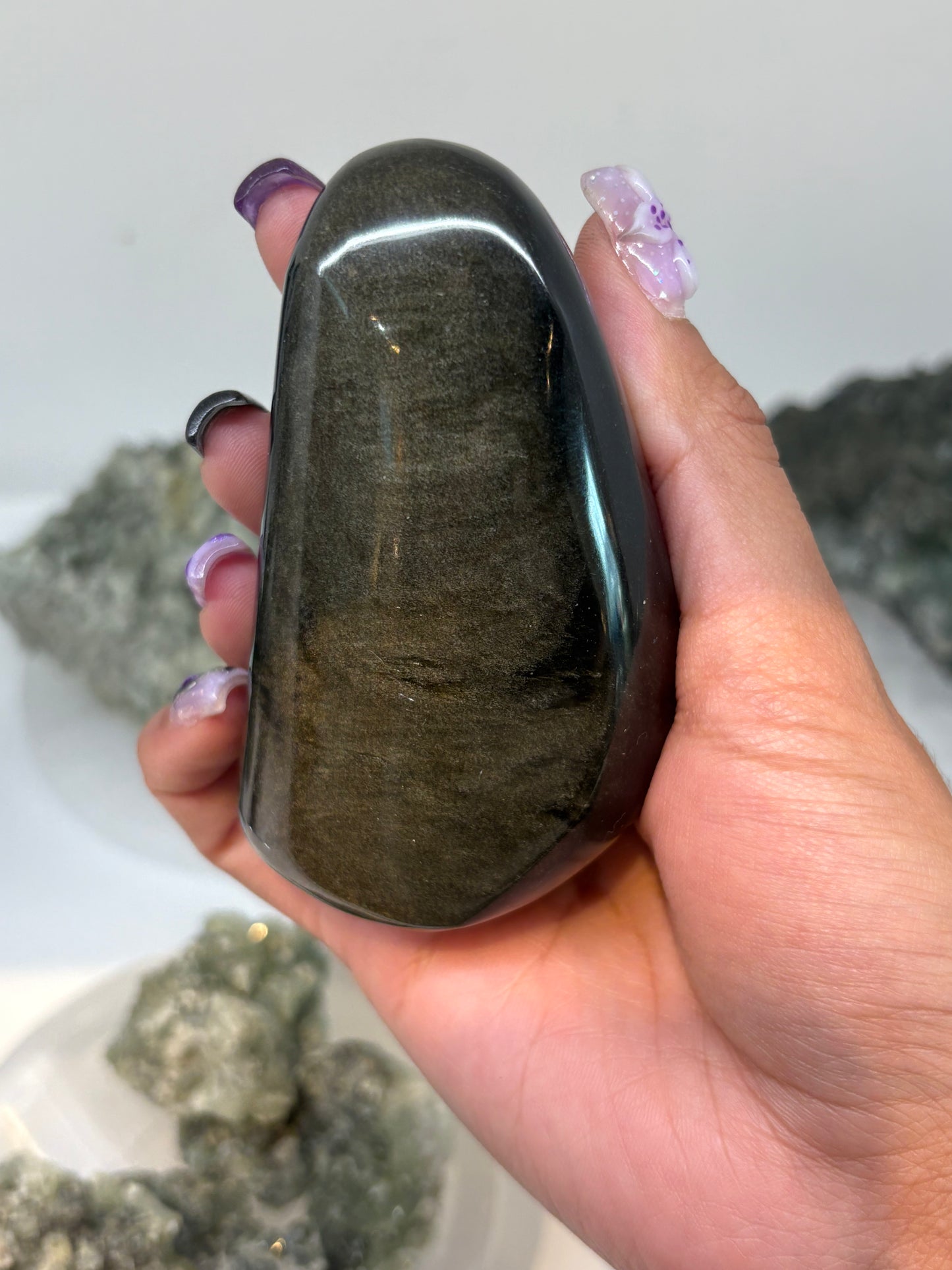 Golden Sheen Obsidian Freeform : A9