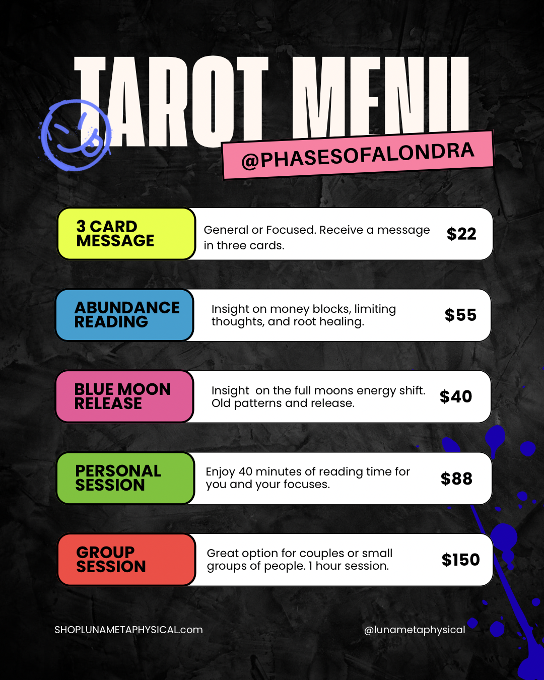Group Session Tarot Reading