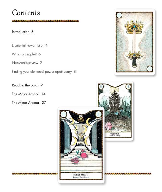 Elemental Power Tarot By Melinda Lee Holm