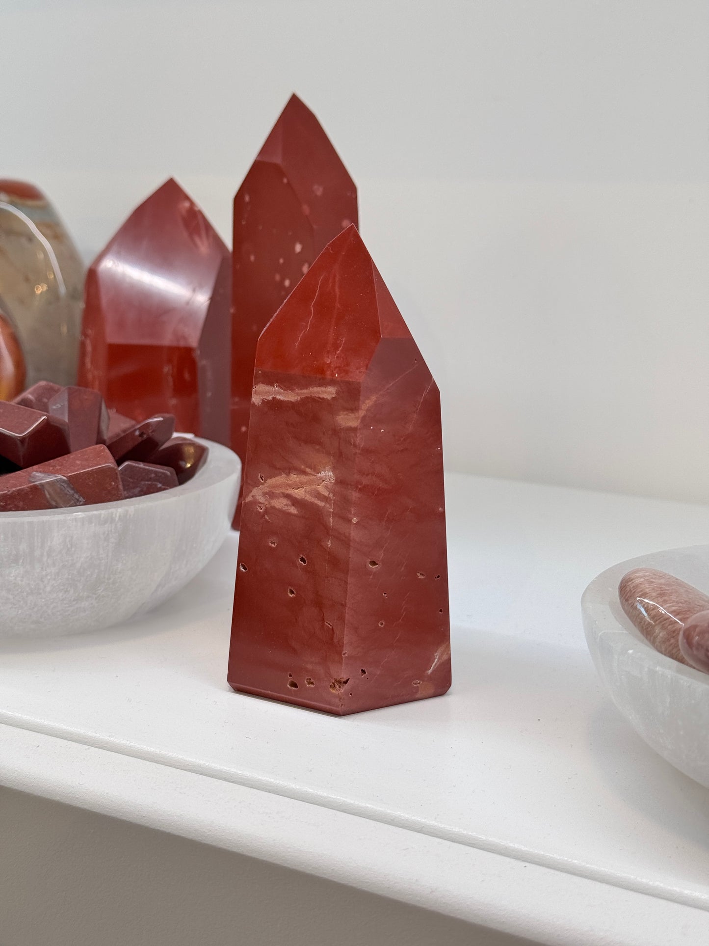 Red Jasper Tower - RJASP02