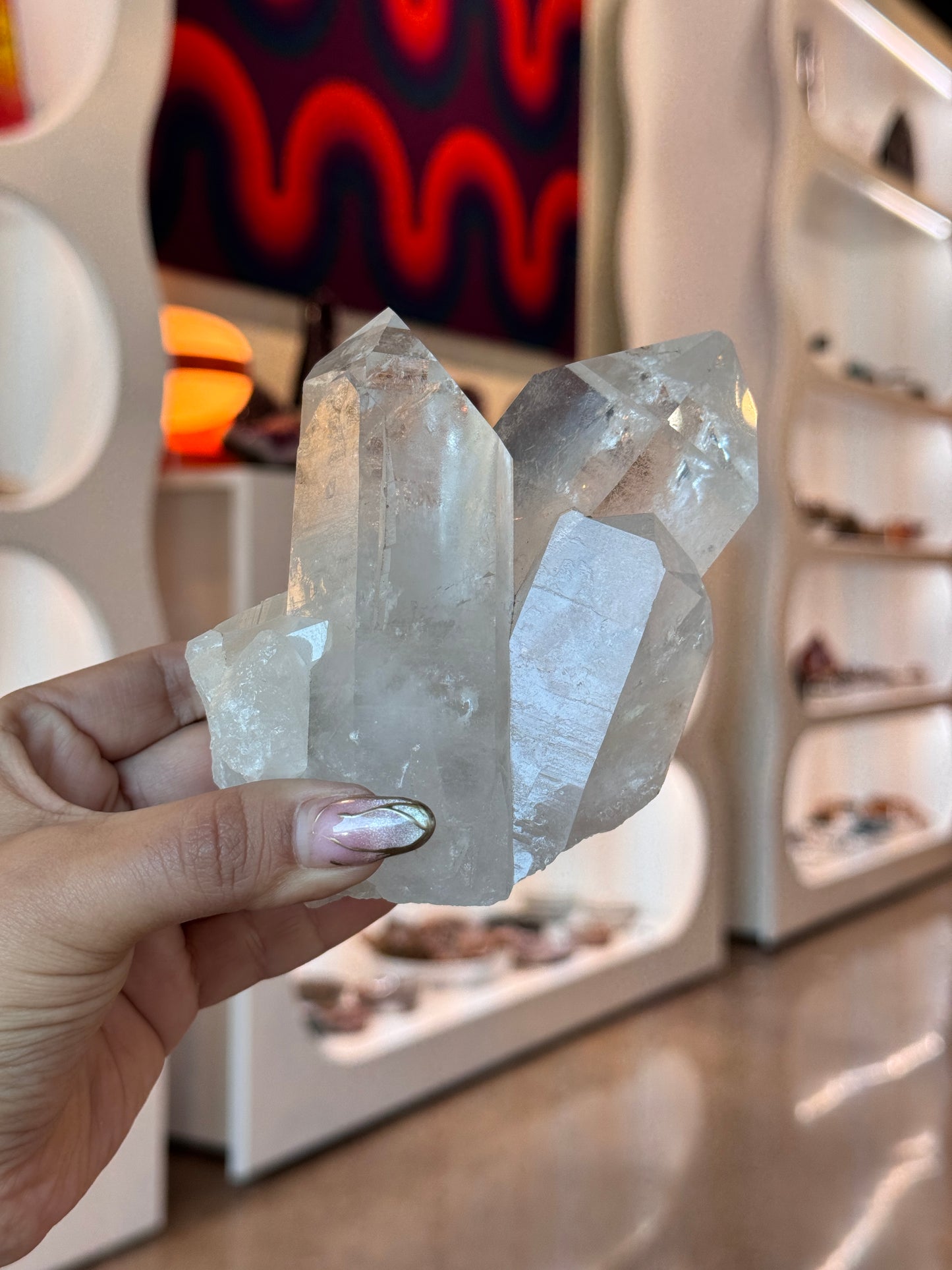 Clear Quartz Cluster