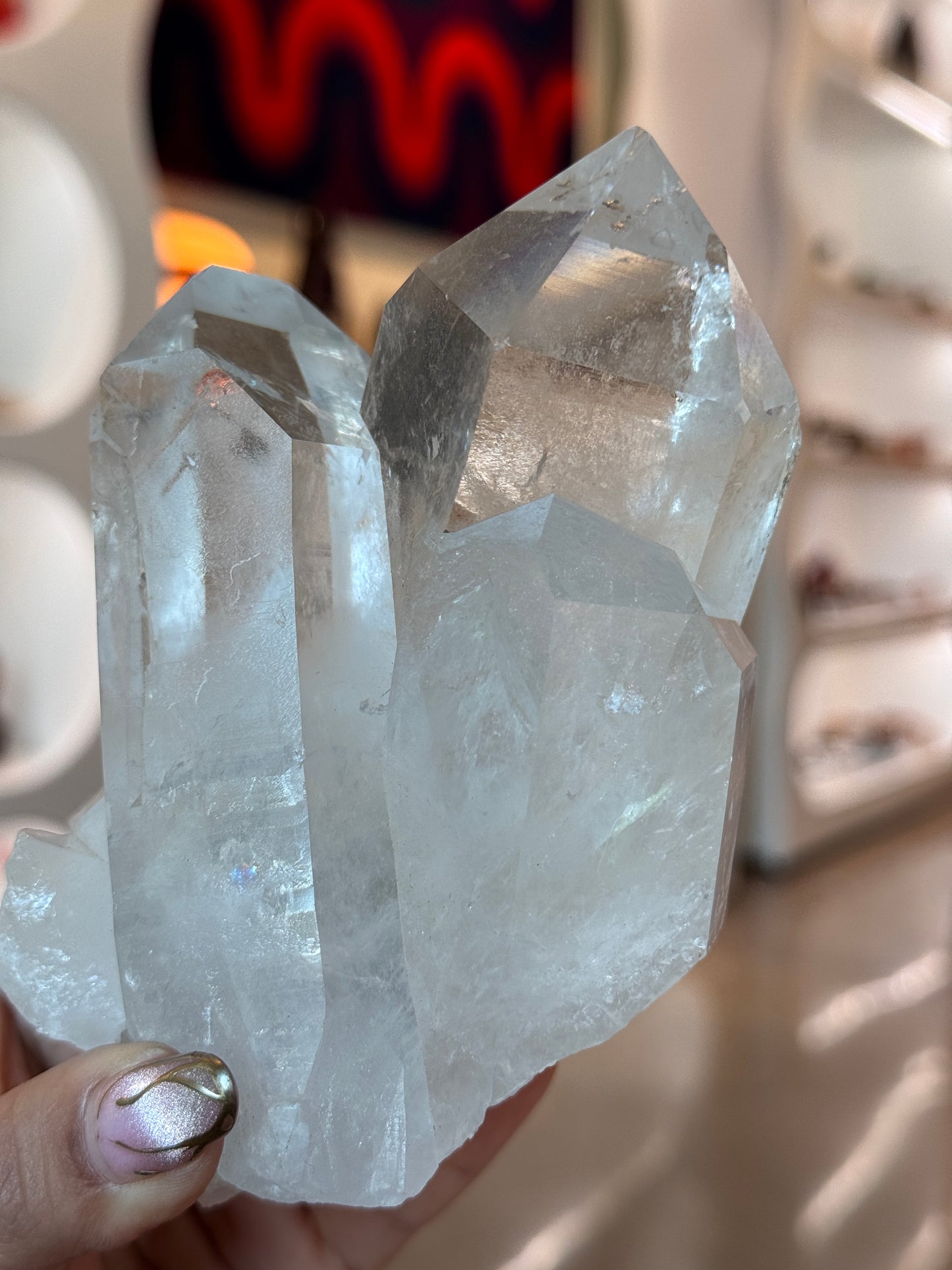 Clear Quartz Cluster