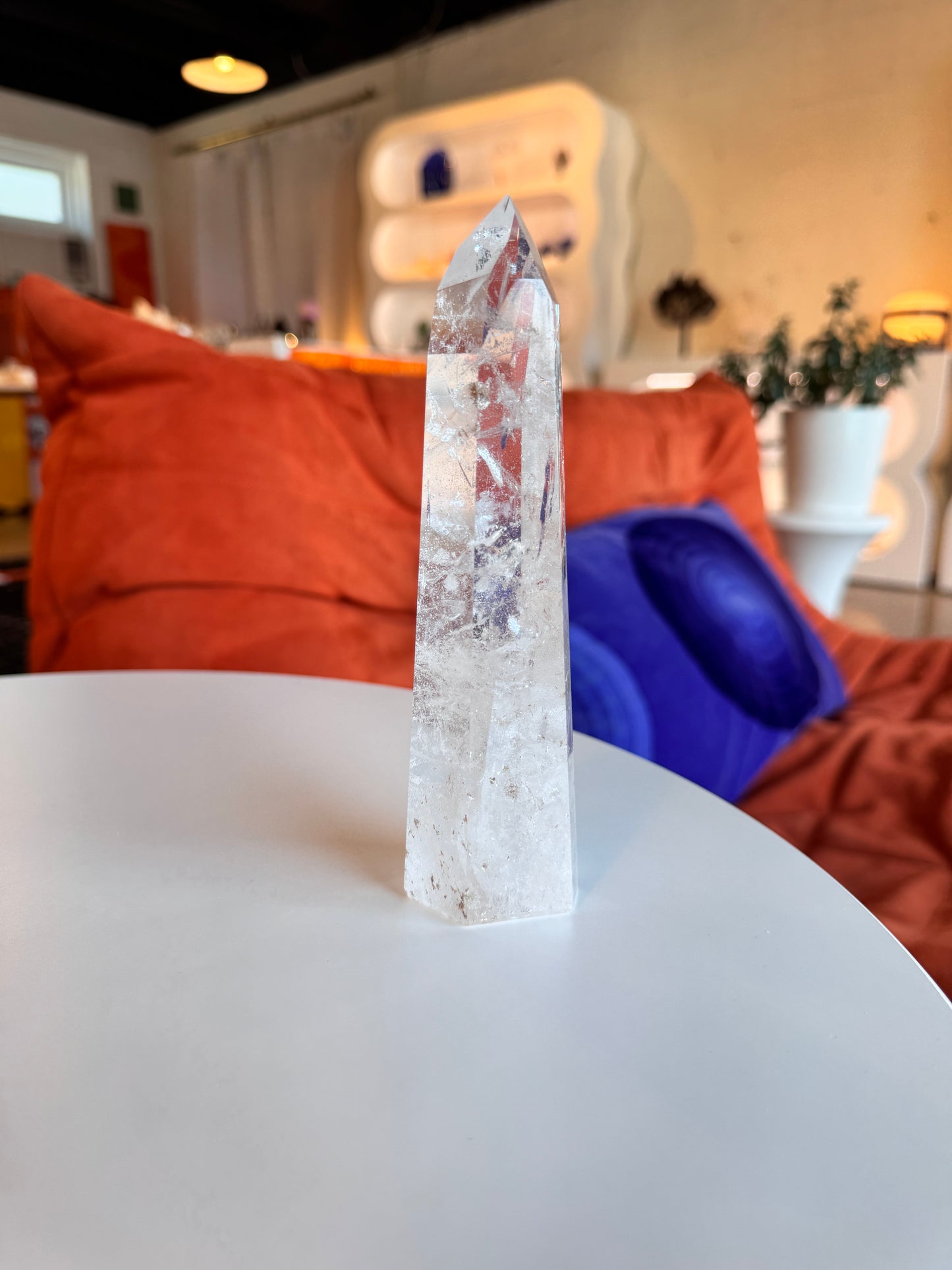 Clear Quartz Tower