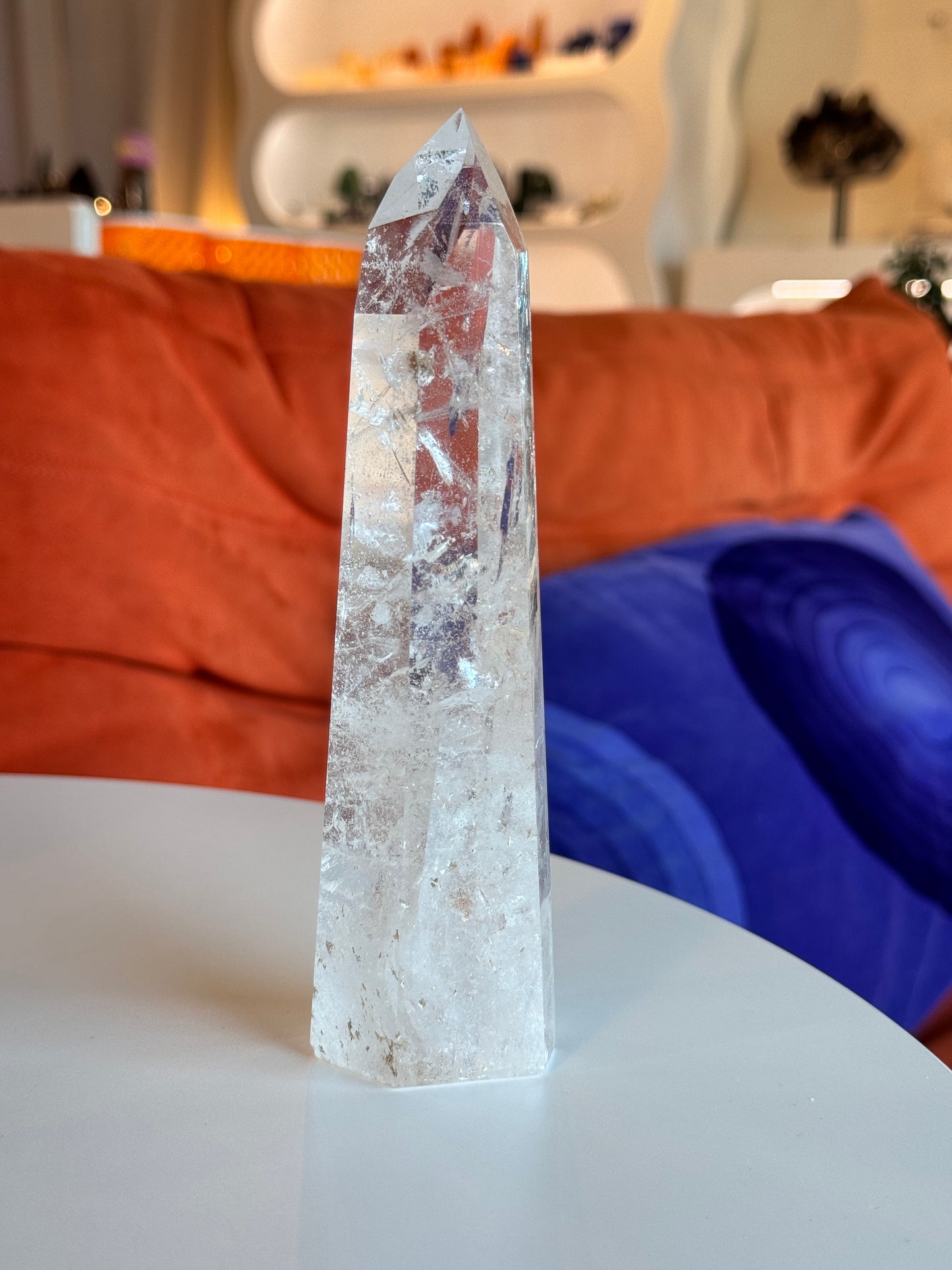 Clear Quartz Tower