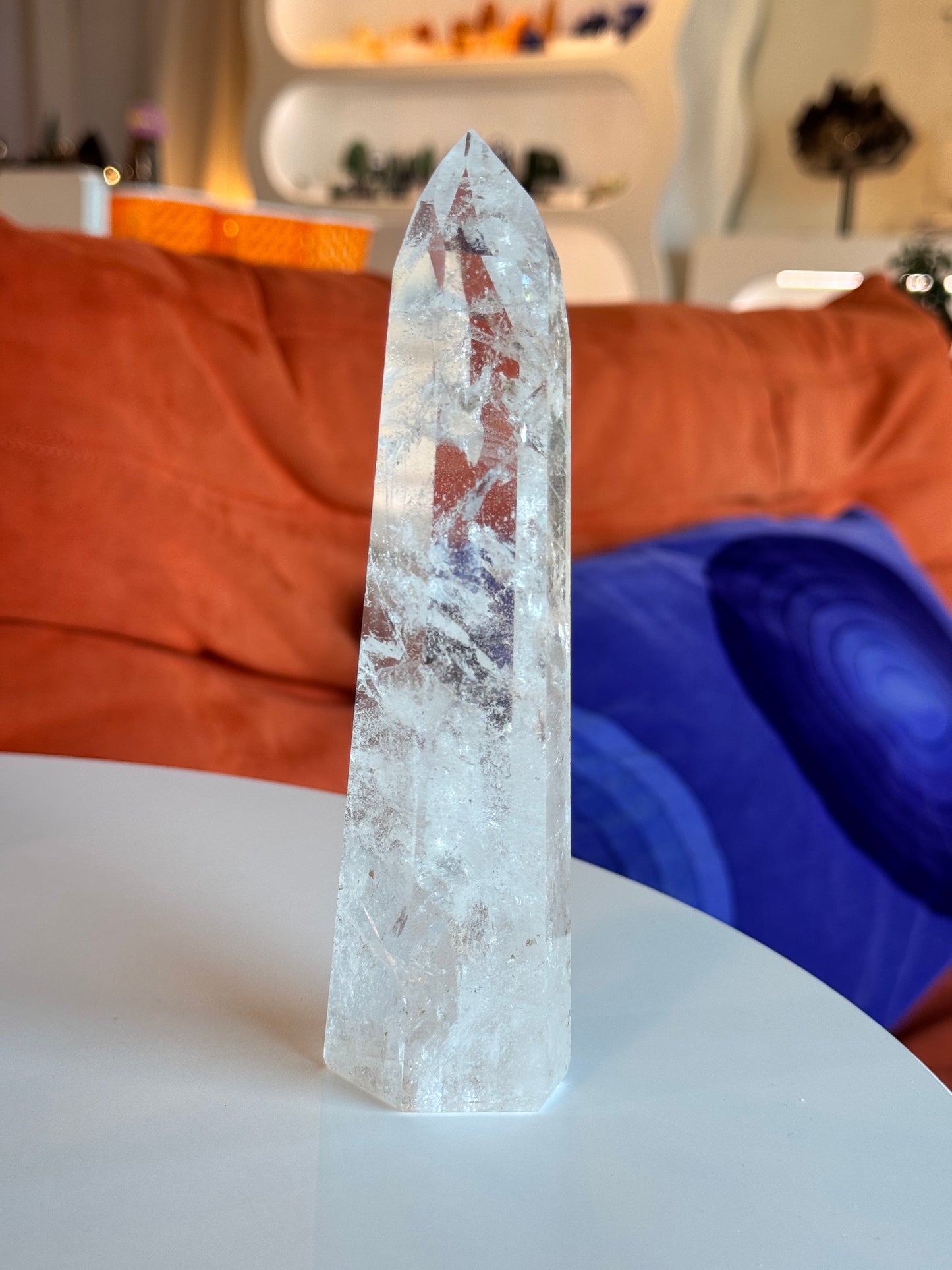 Clear Quartz Tower