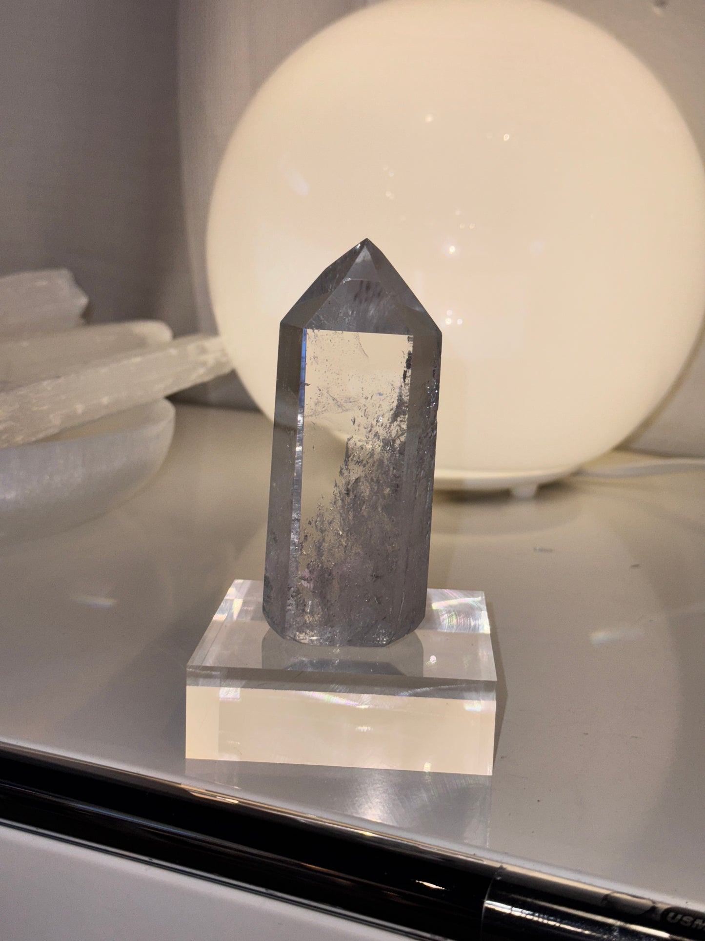 Clear Quartz Tower