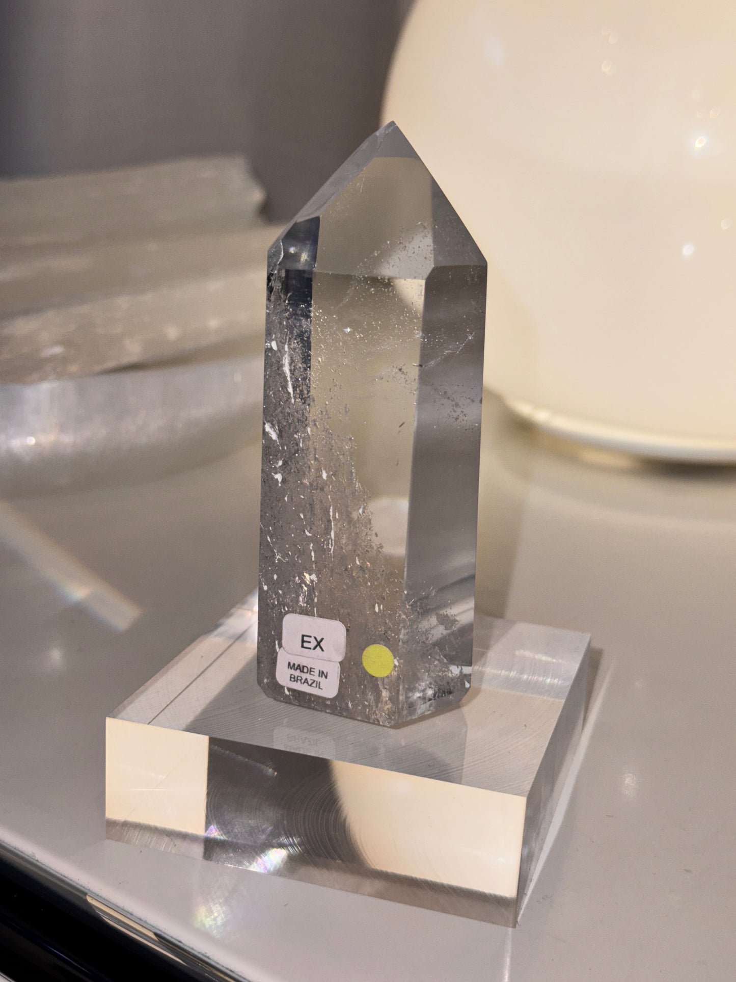 Clear Quartz Tower