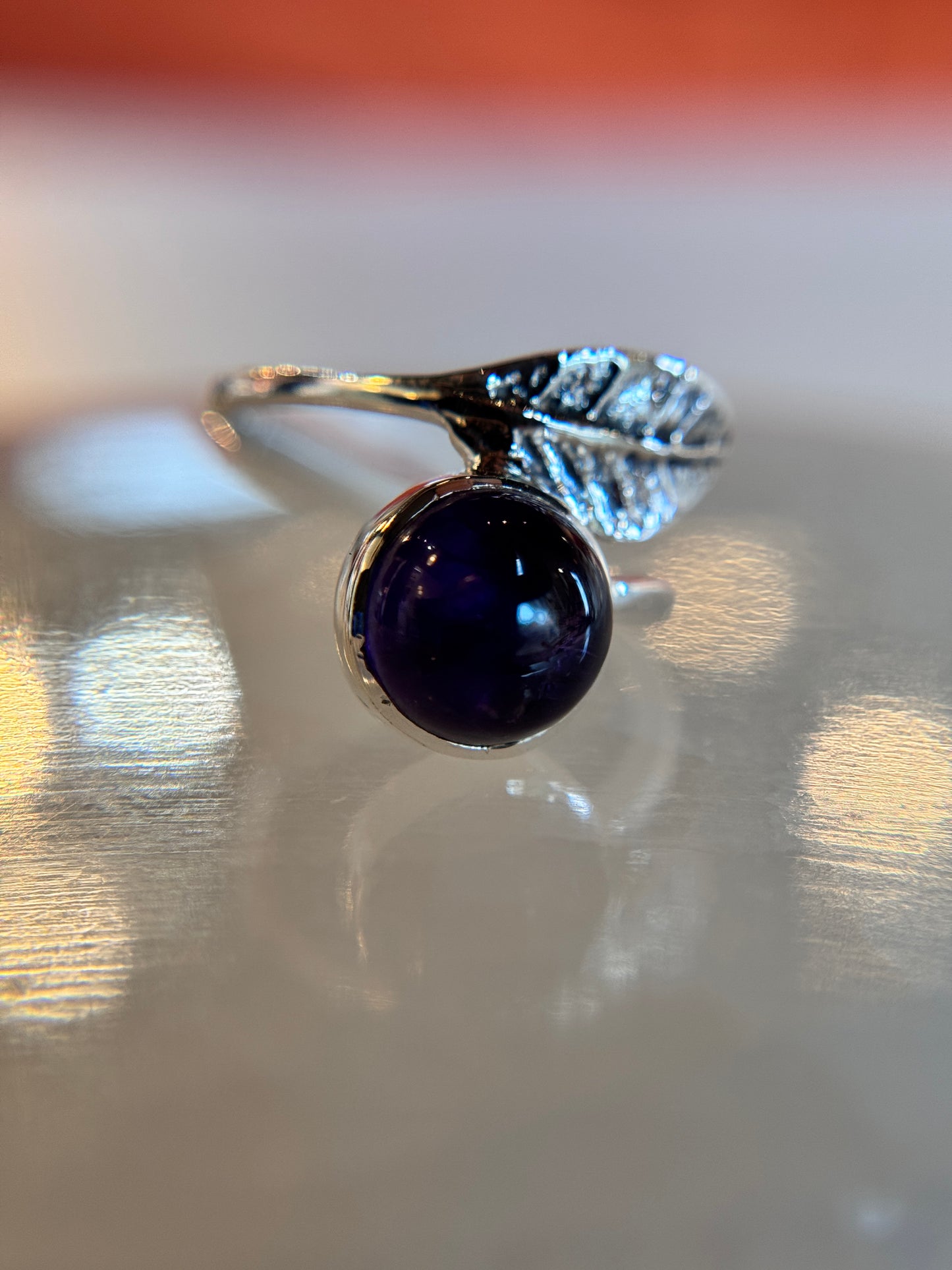 Amethyst Ring Size 5 | Sterling silver .925