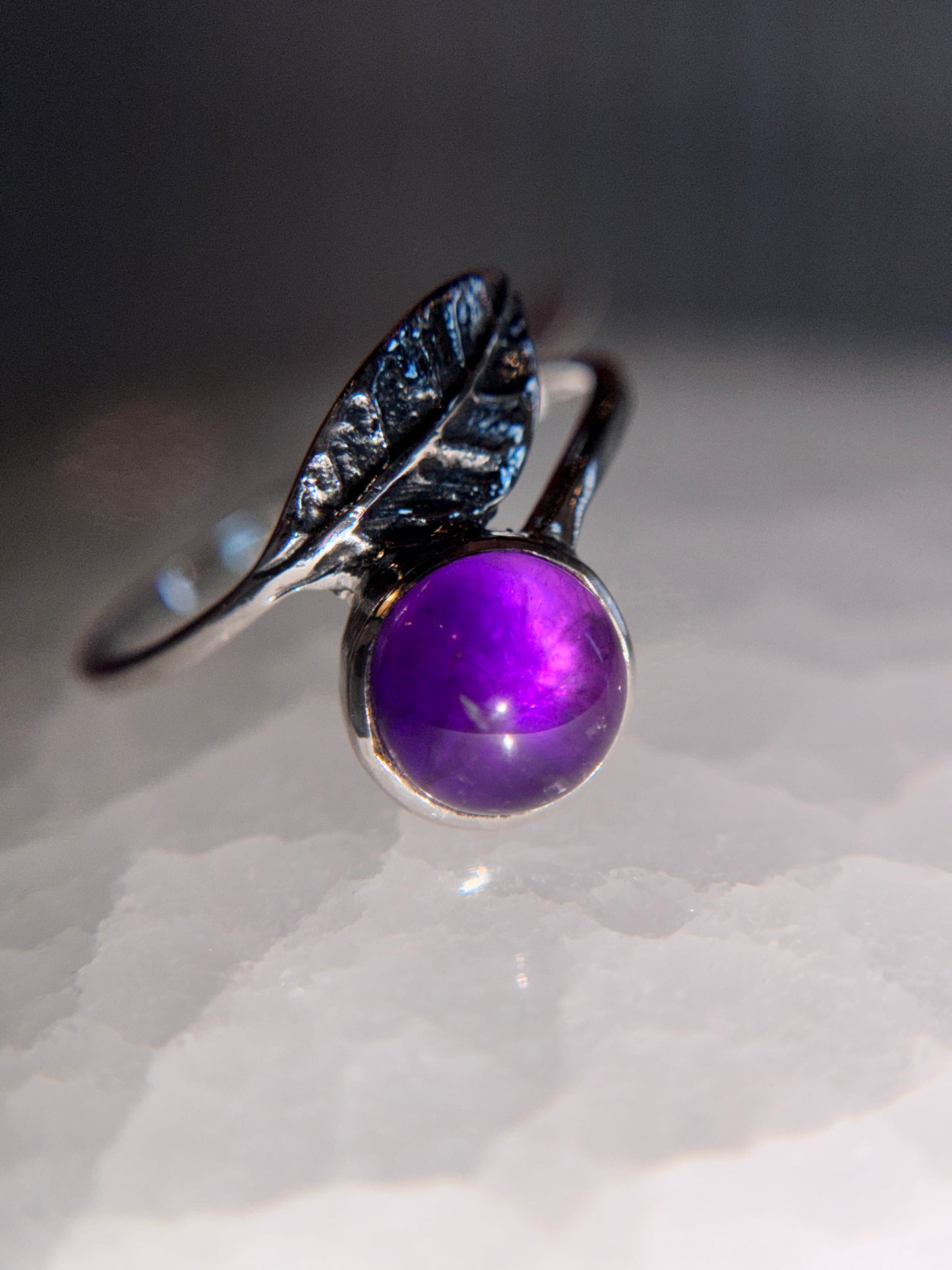Amethyst Size 9 | Sterling Silver .925