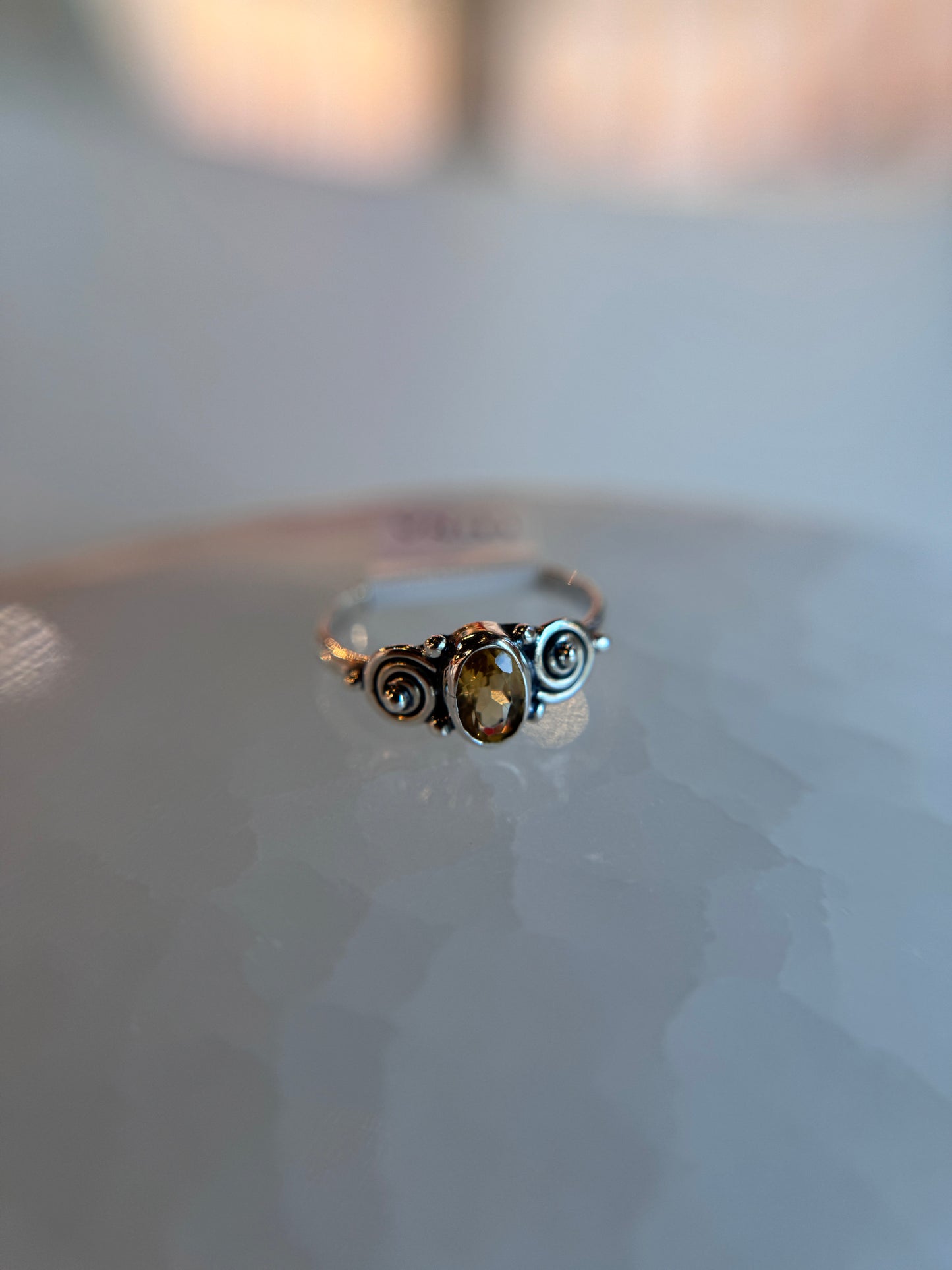 Citrine Ring size 6 | Sterling silver .925