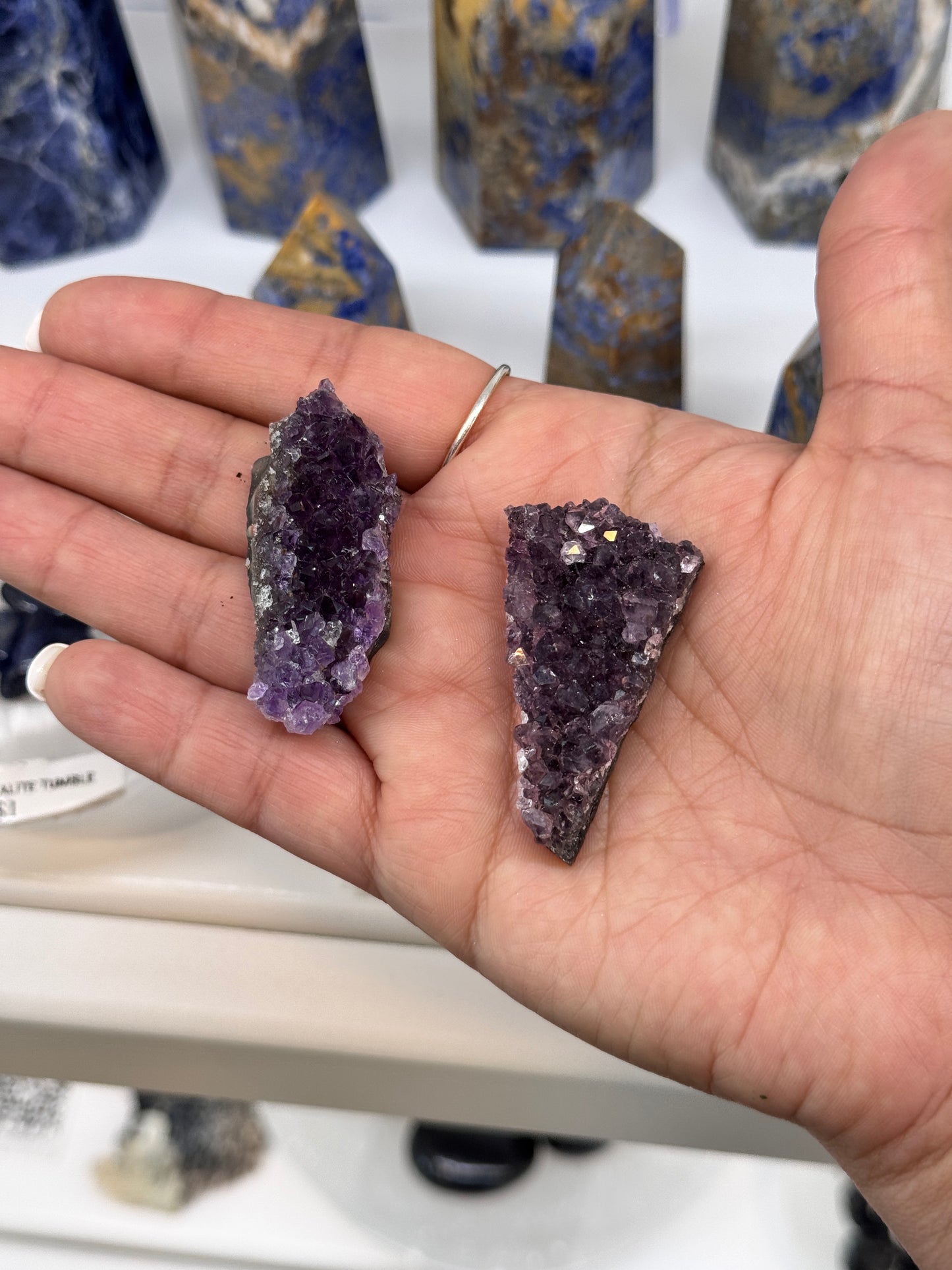 Small Amethyst Clusters