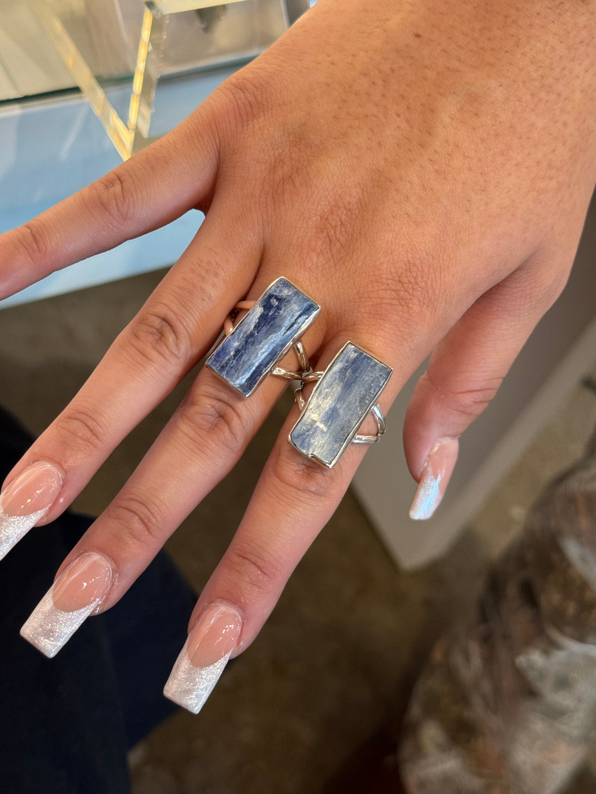 Blue Kyanite Ring