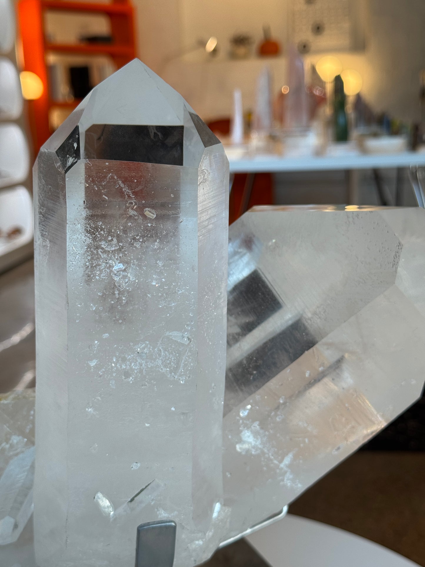 Large Lemurian Quartz Cluster | Extra Grade