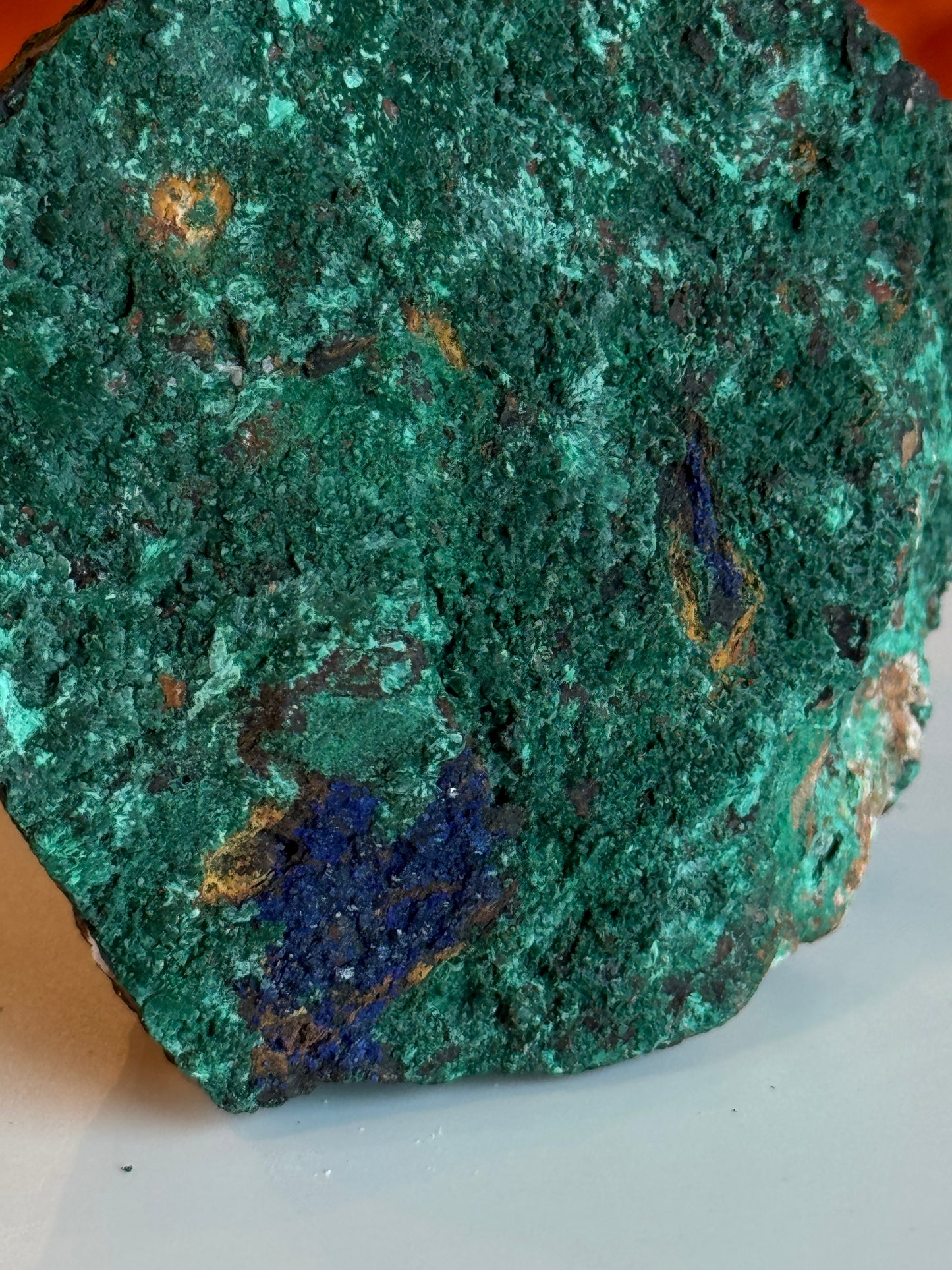 Rough Malachite and Azurite