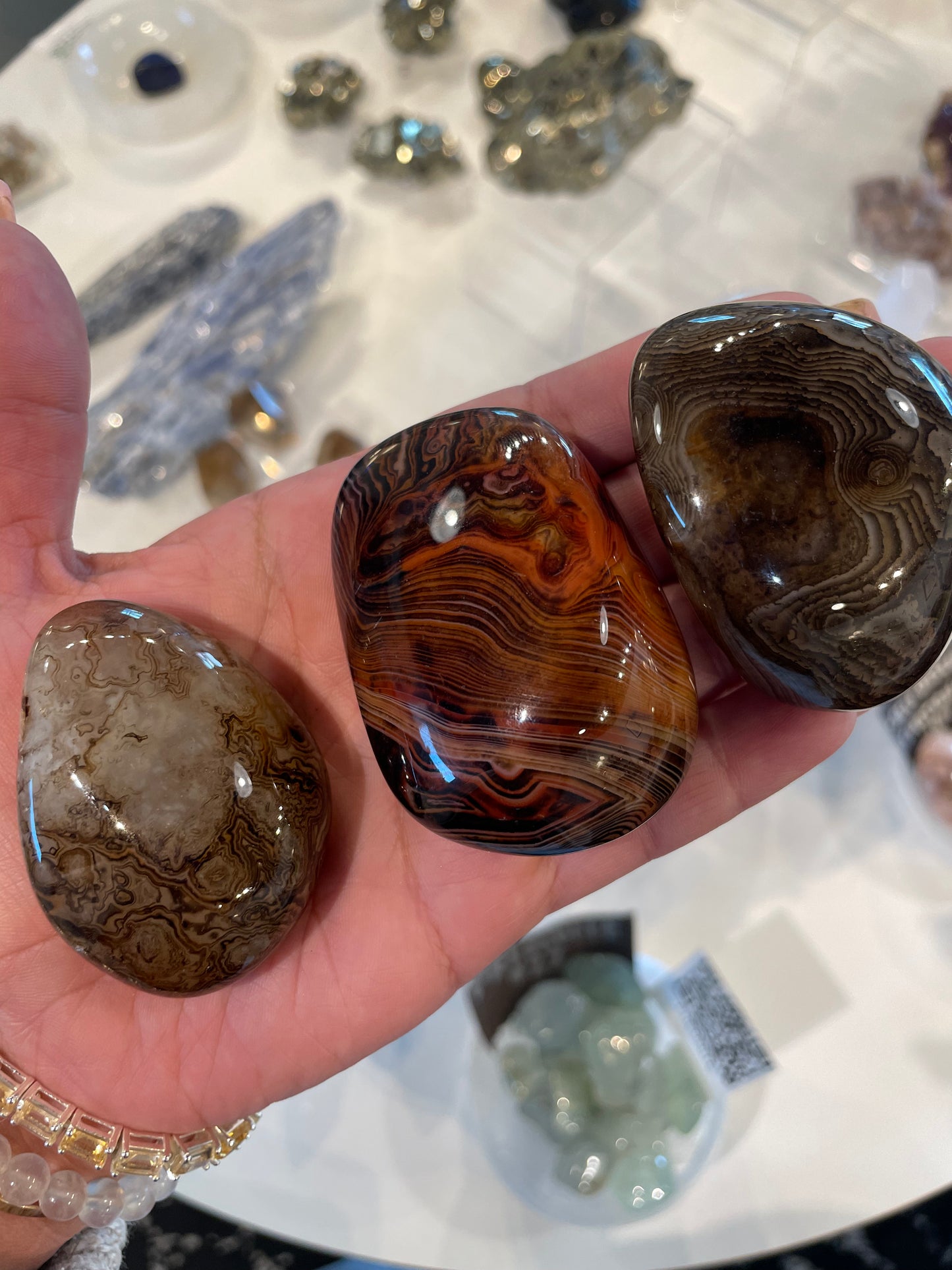 Moroccan Seam/ sardonyx Agate - Large