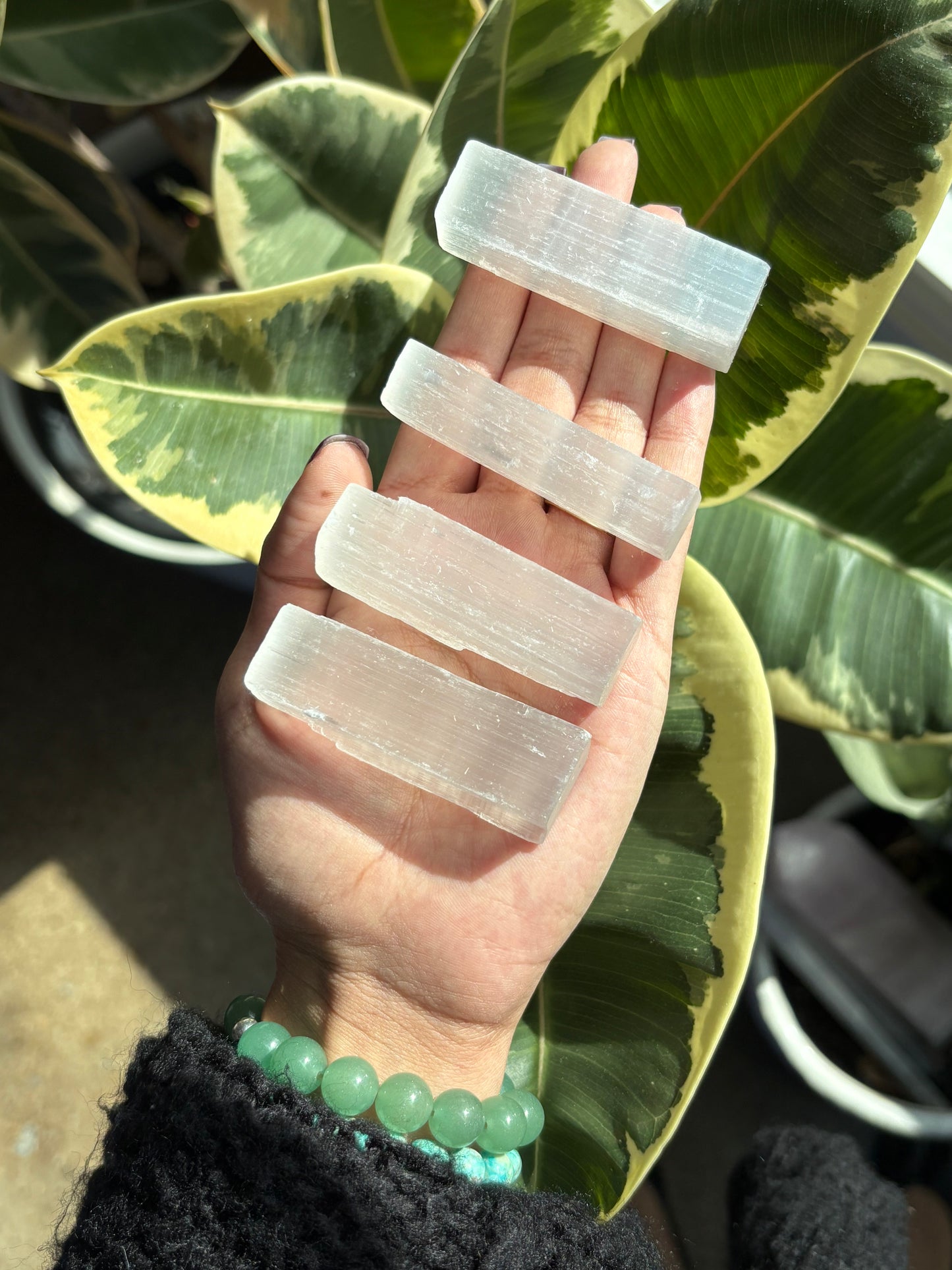 Extra Mini Selenite Log