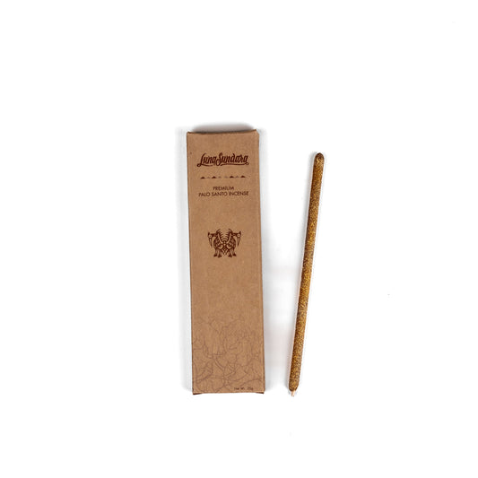 Premium Palo Santo Hand-Rolled Incense Sticks from 100% Wild Peruvian Palo Santo - Luna Metaphysical
