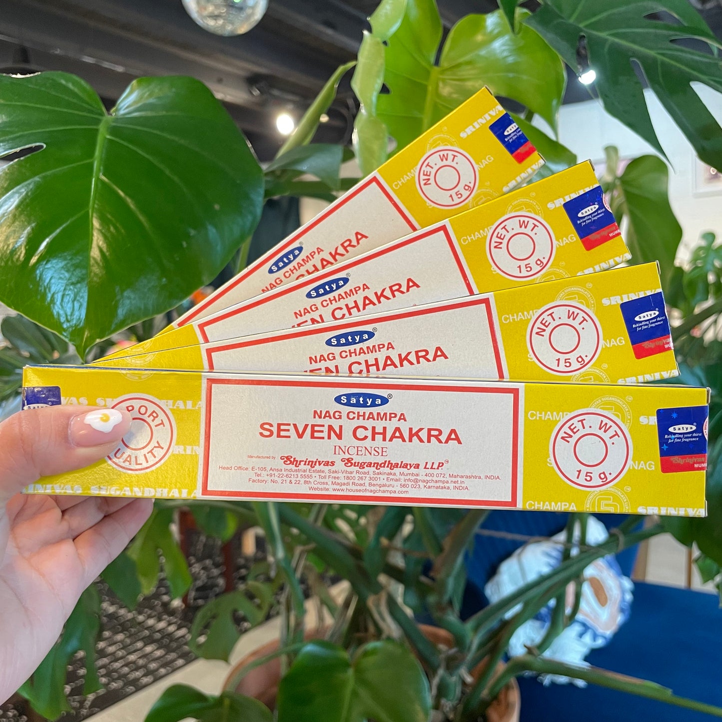 Seven Chakra Incense - Luna Metaphysical