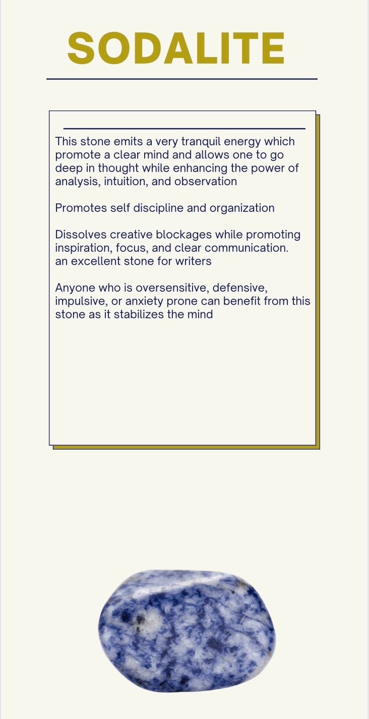 Sodalite - Luna Metaphysical