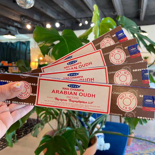 Arabian Oudh Incense - Luna Metaphysical