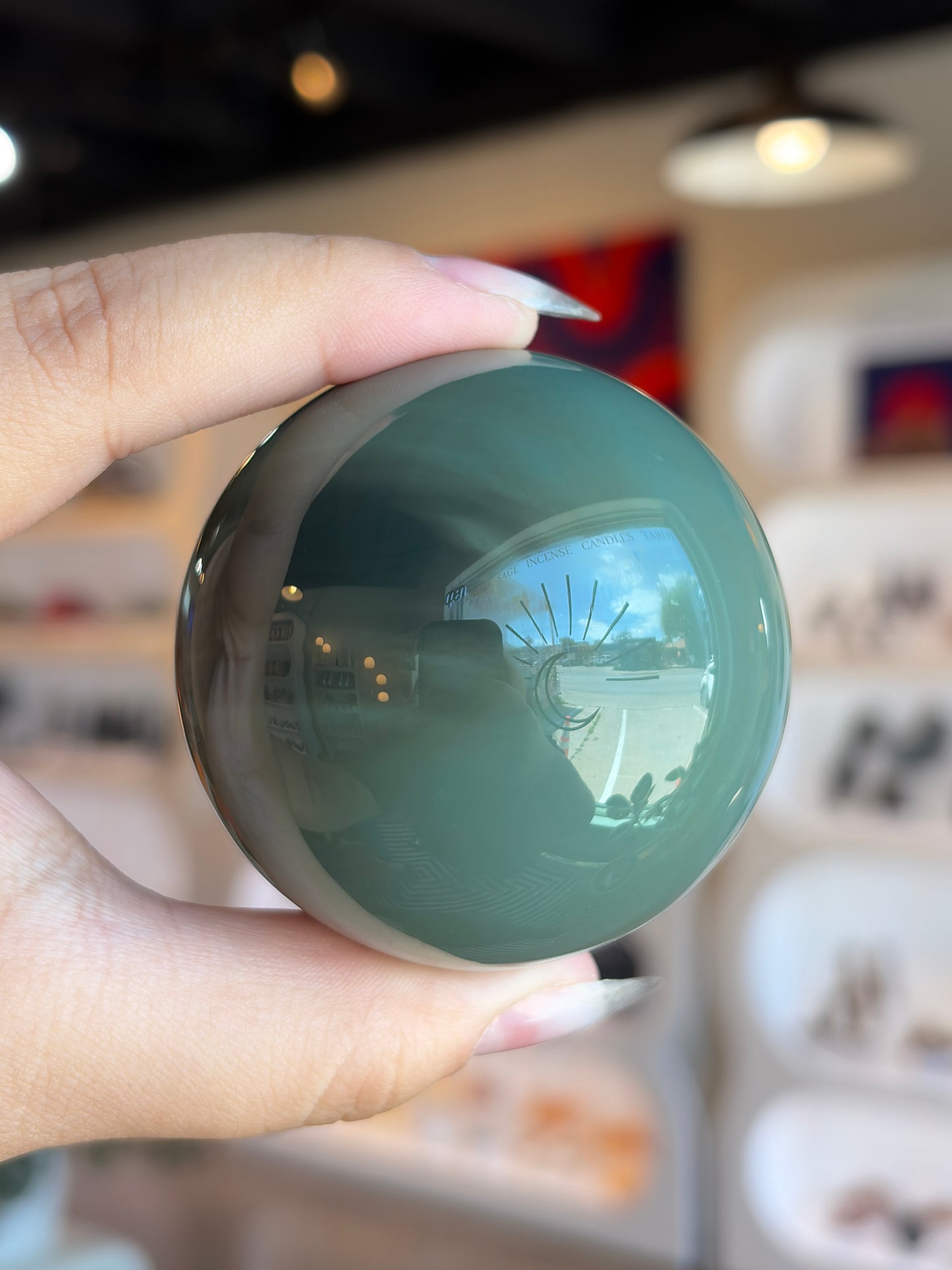 Platinum Obsidian Spheres