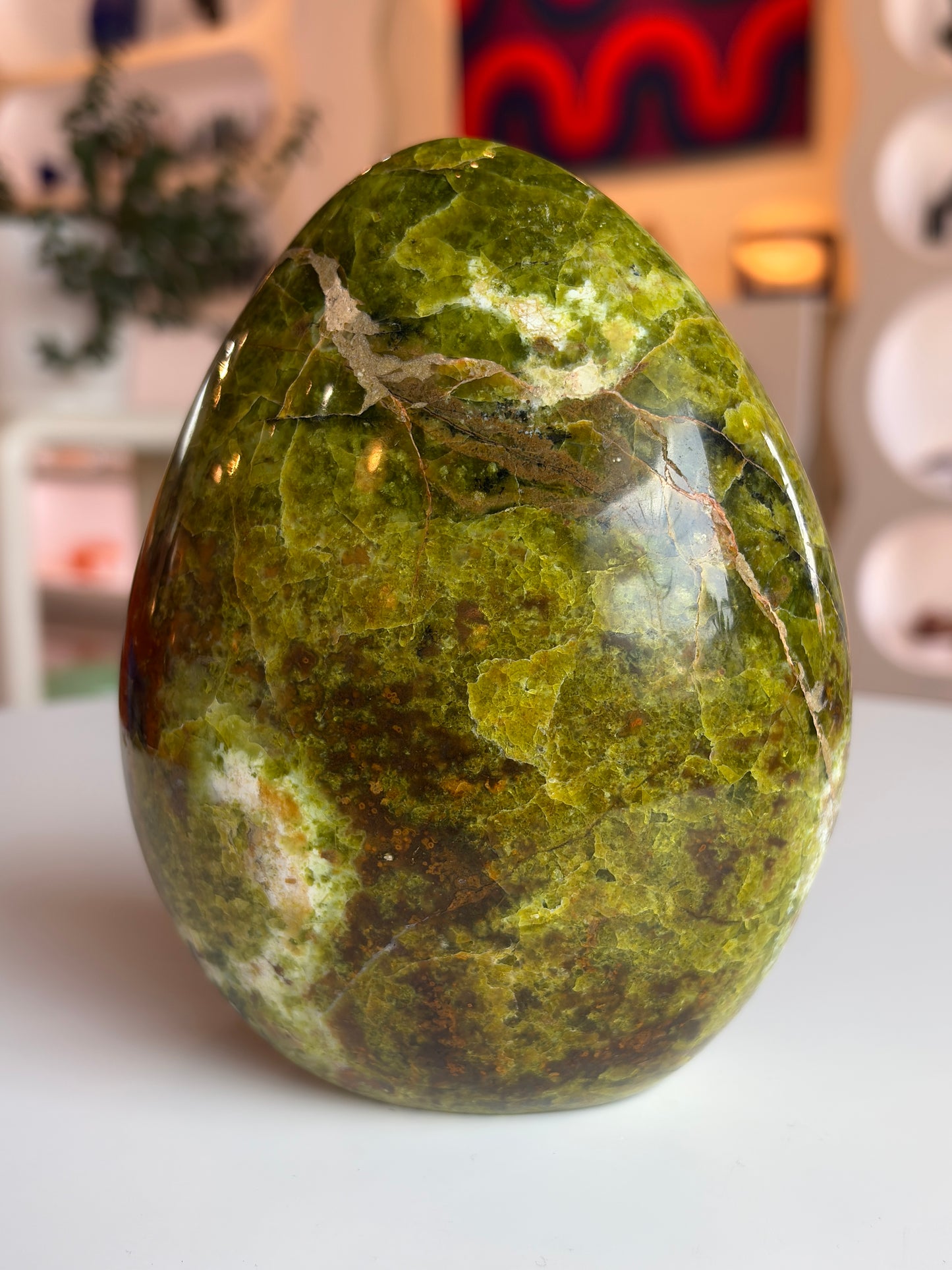 Pistachio Opal Freeform