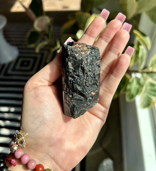 AAA+ Unpolished Black Tourmaline