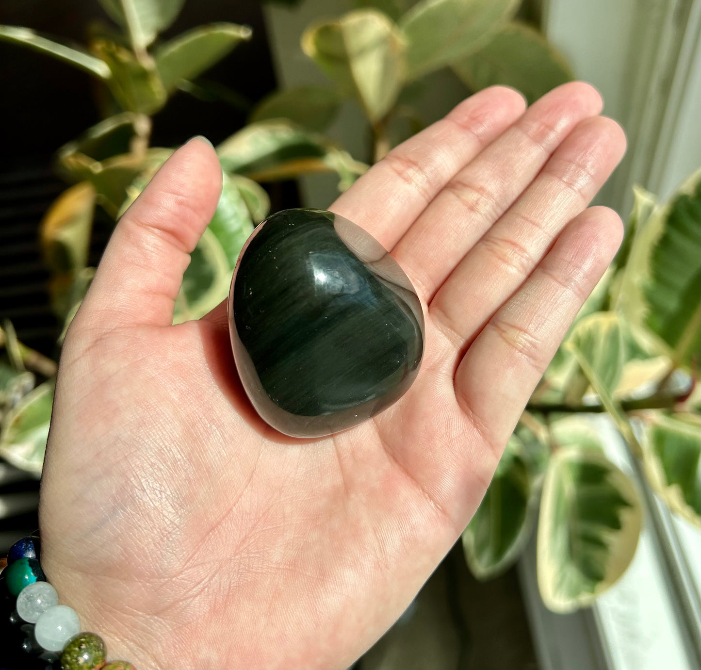 Rainbow Obsidian Polished Freeform’s