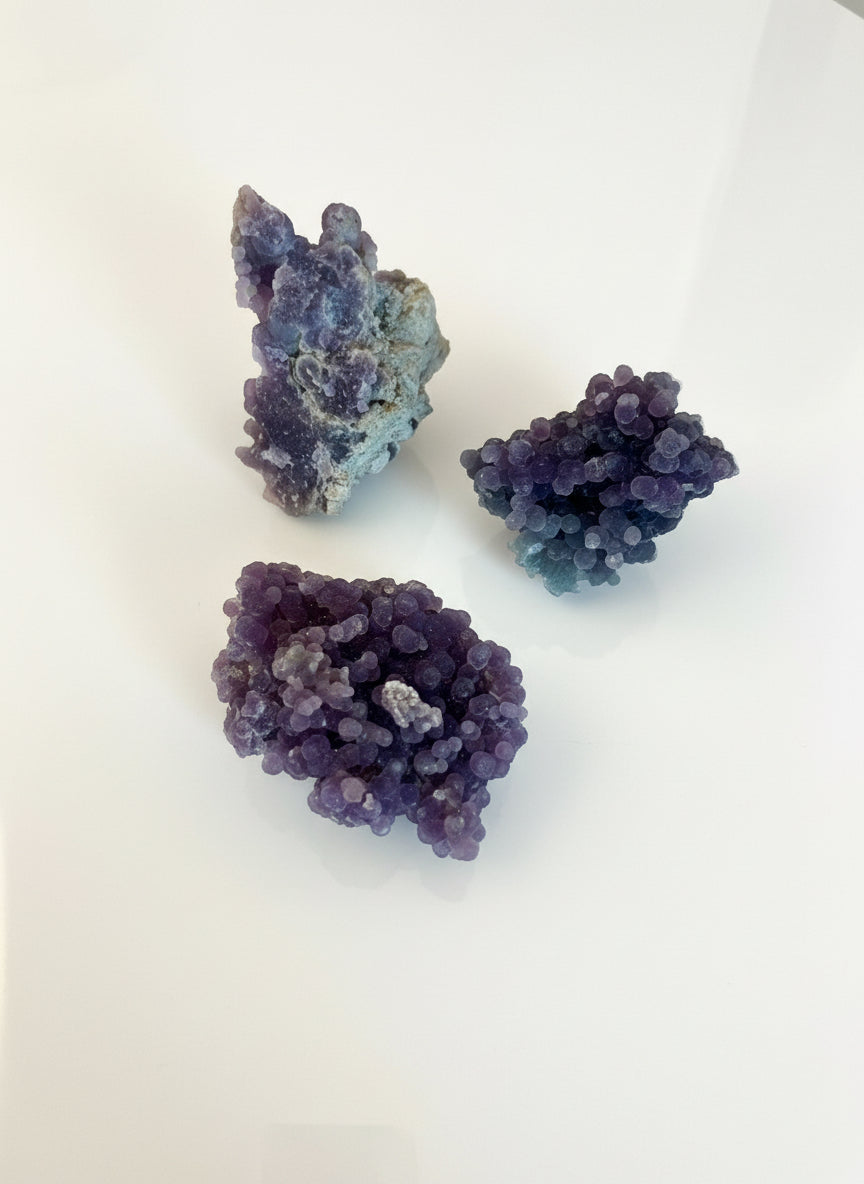 Grape Agate Cluster - from Indonesia
