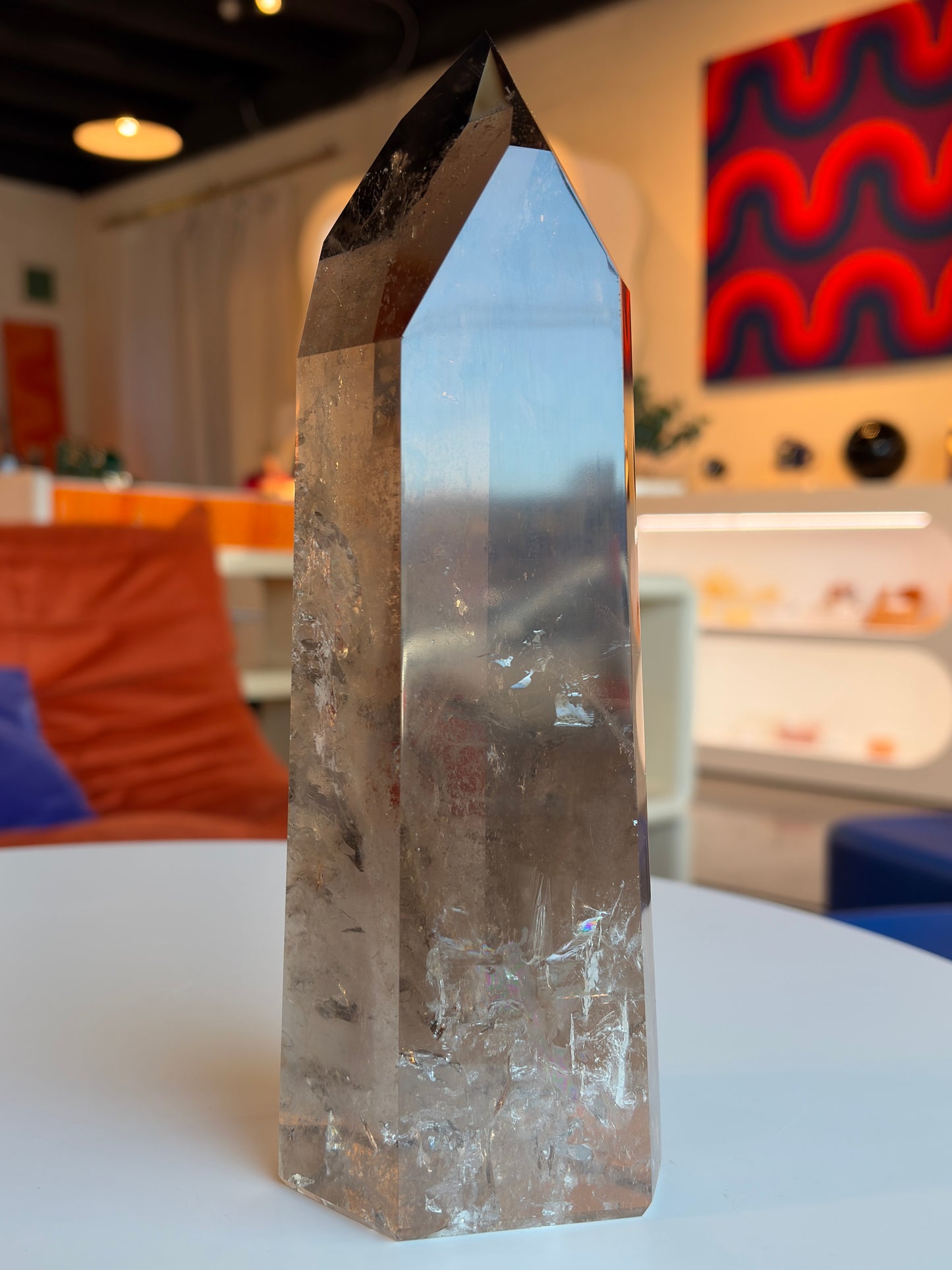 Smoky Quartz Large Tower