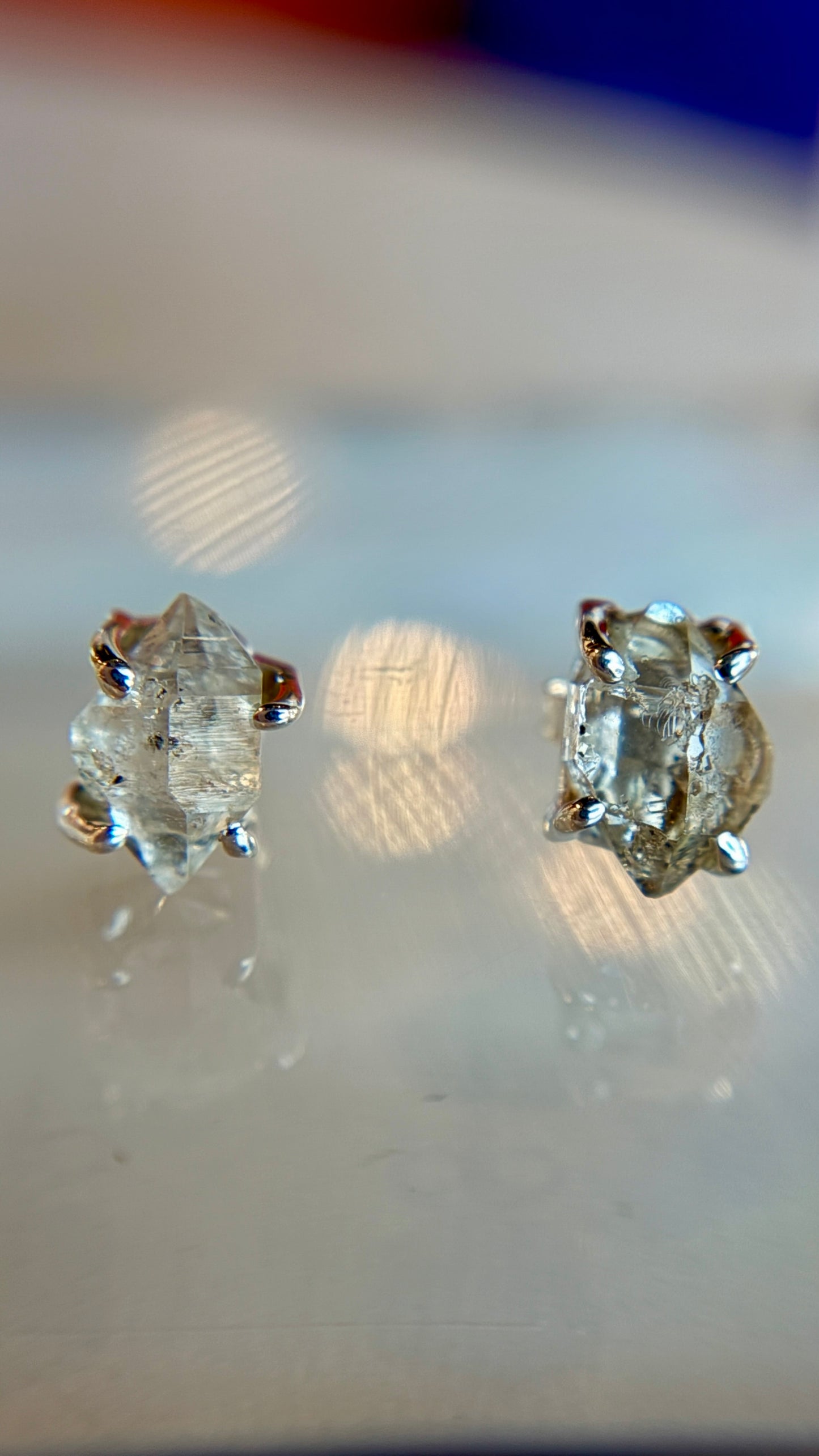 Herkimer Diamond Earrings