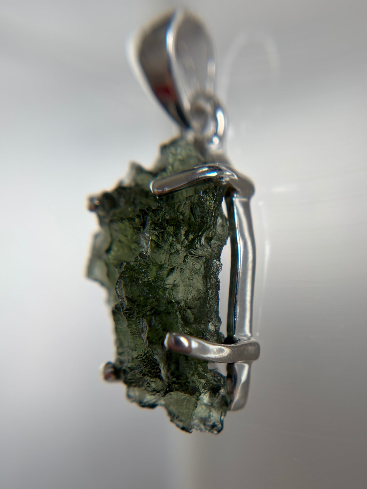 Moldavite Pendant
