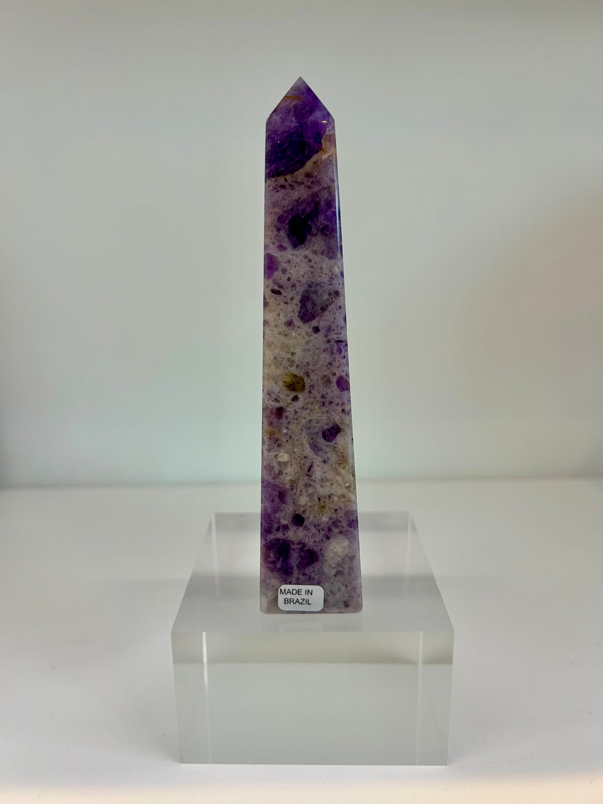 Brazilian Chevron Amethyst Tower- CAT 7