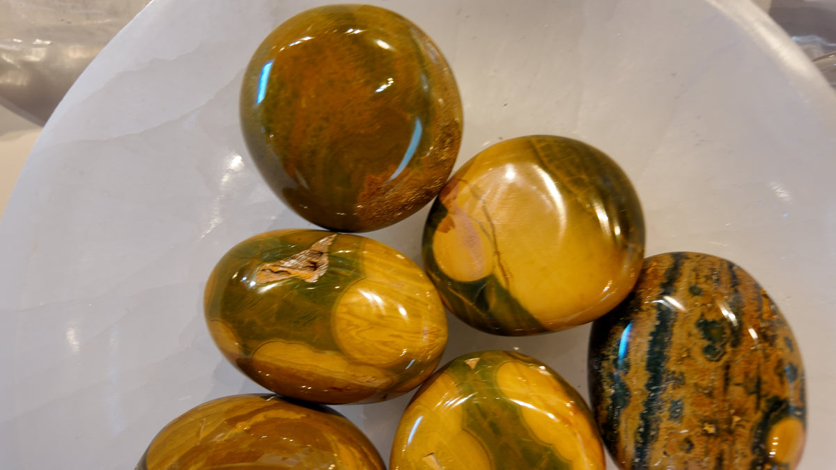 Ocean Jasper Palm Stone
