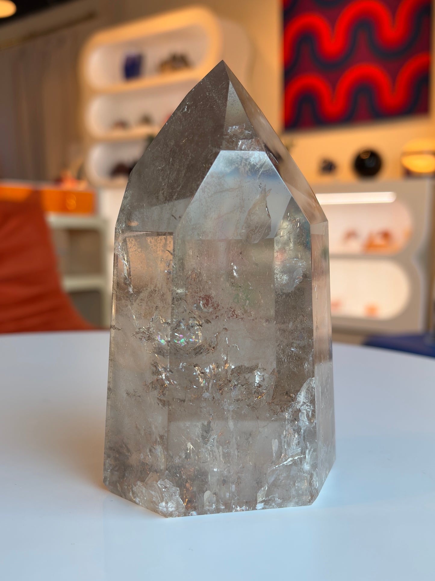 Smoky Quartz Tower