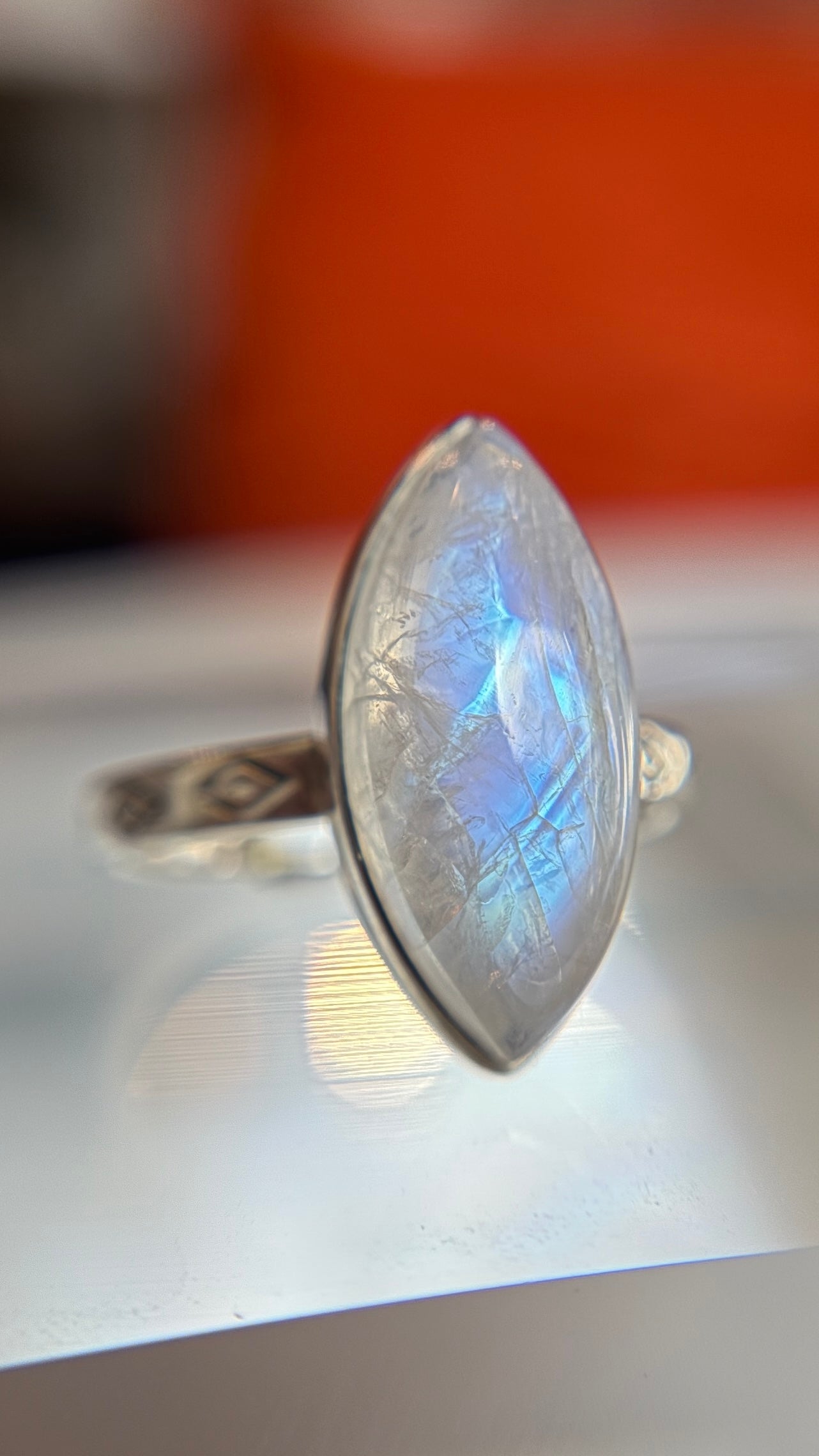 Moonstone Ring Size 10