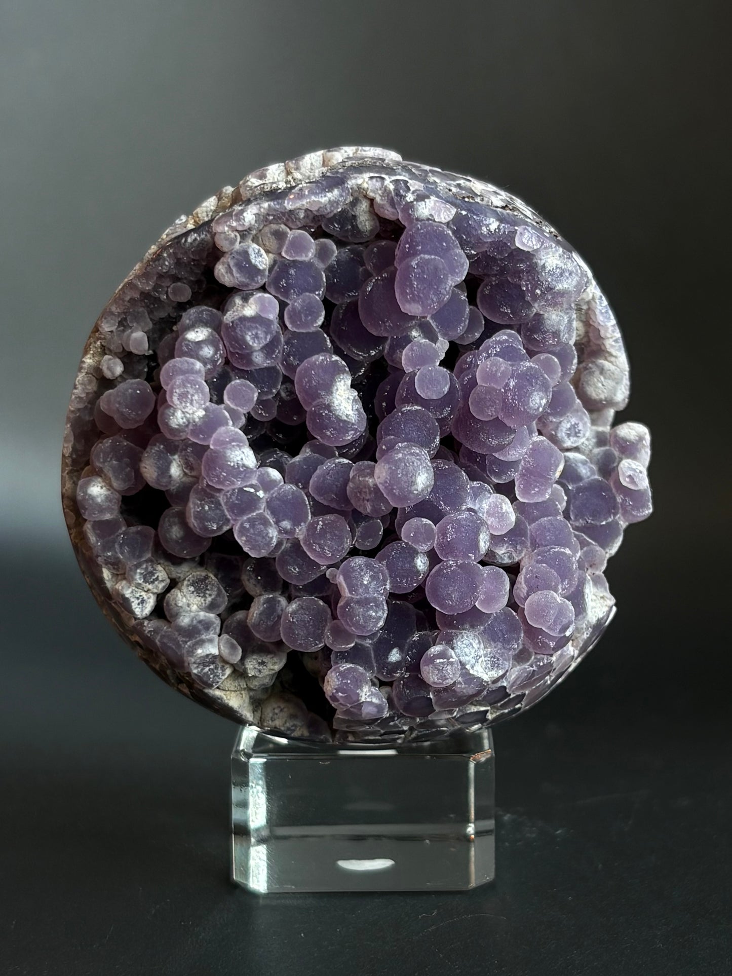 Indonesian Natural Grape Agate Sphere