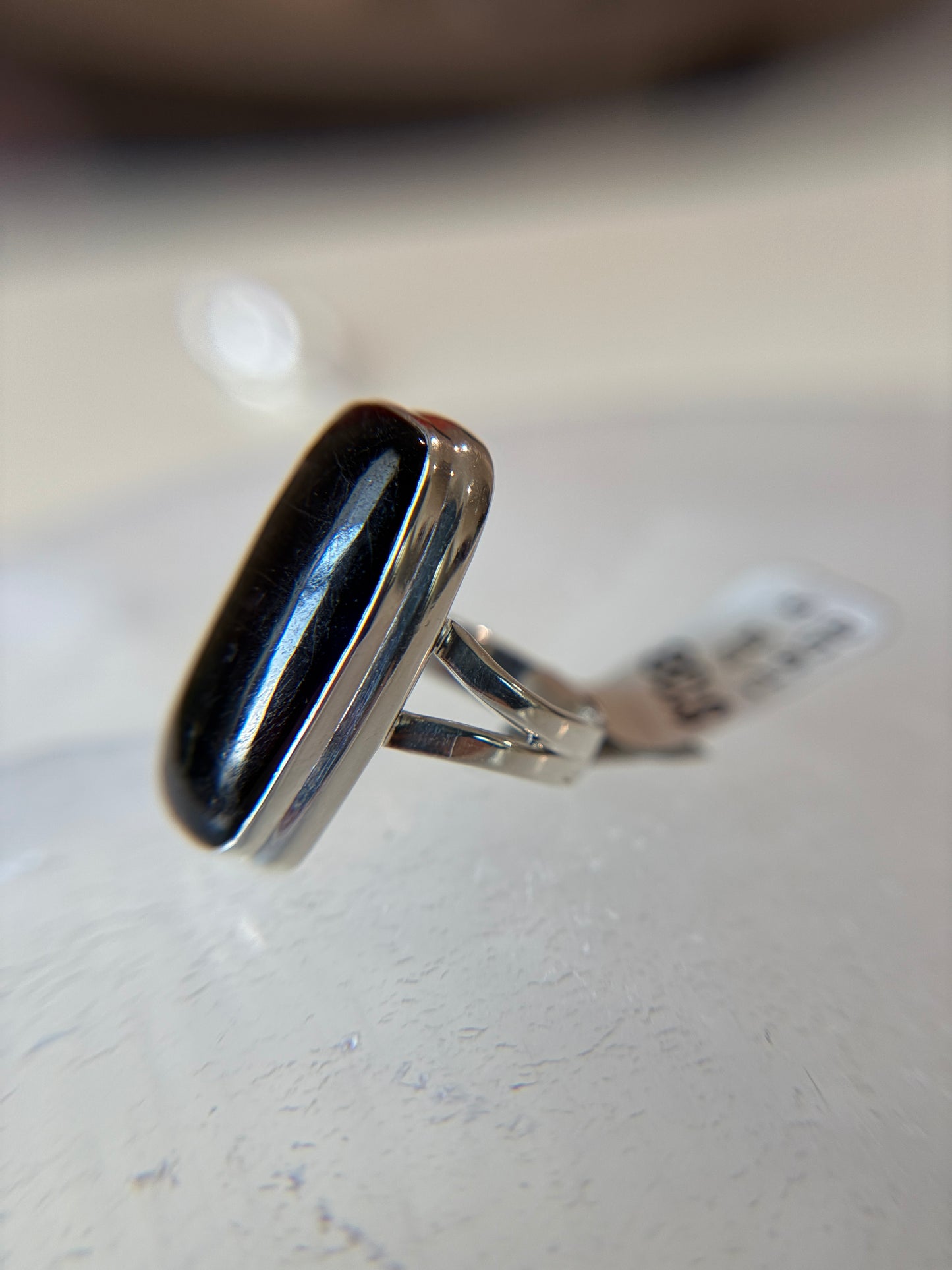 Hypersthene Ring Size 5 Sterling Silver