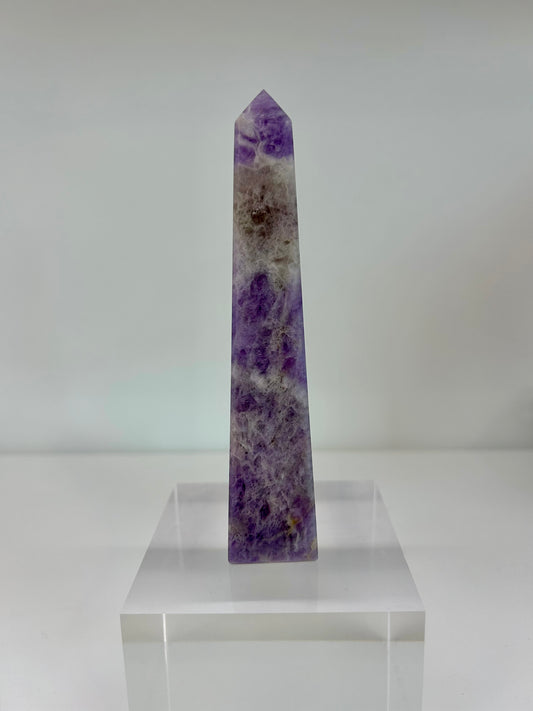 Brazilian Chevron Amethyst Tower- CAT4